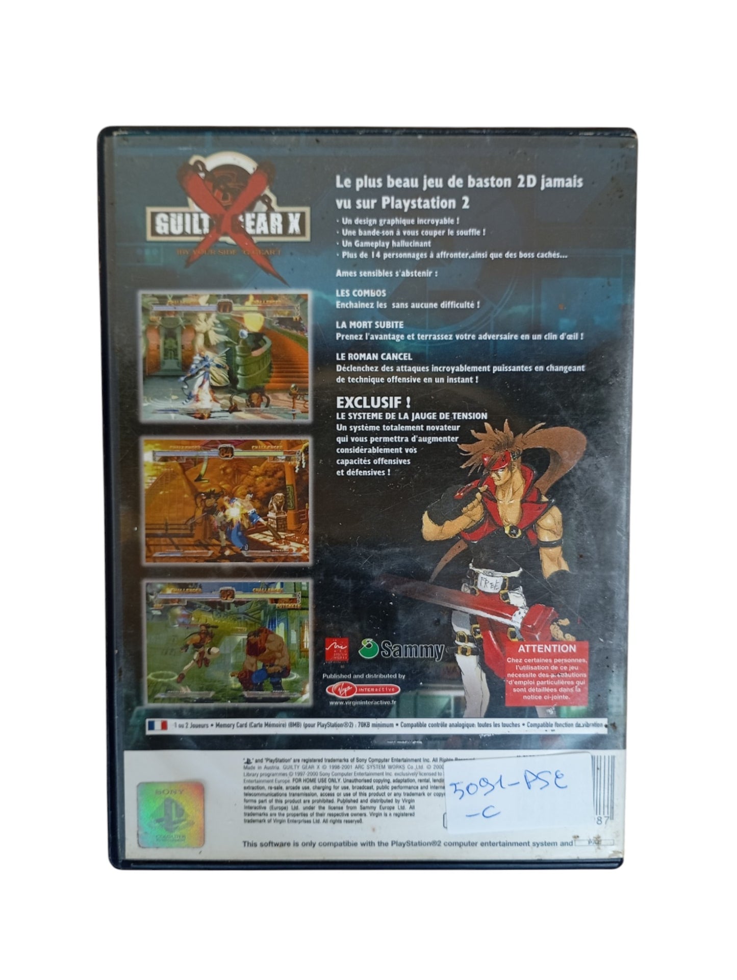 Guilty Gear X Playstation 2 (PS2)