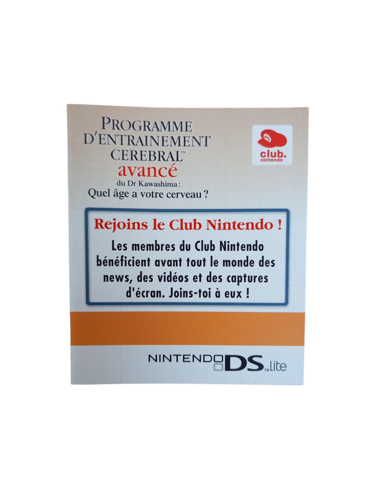 Programme d'Entraînement Cérébral Avancé du Dr Kawashima Quel