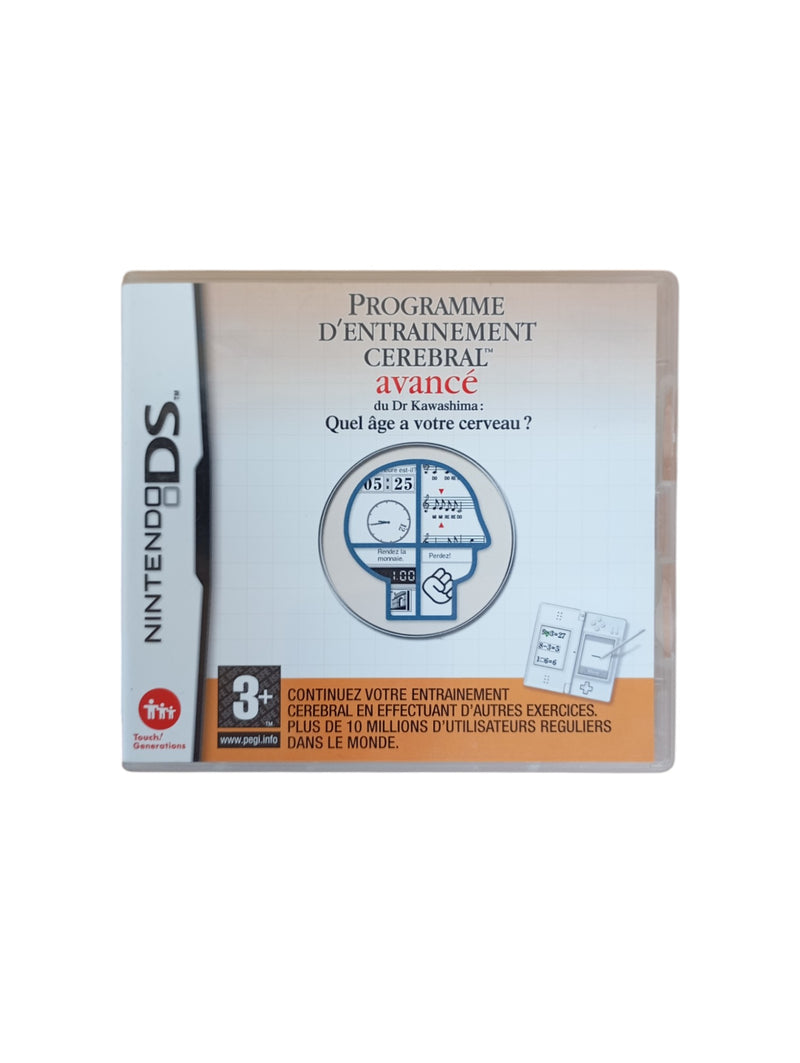 Programme d'Entraînement Cérébral Avancé du Dr Kawashima : Quel Age a votre Cerveau ? Nintendo DS