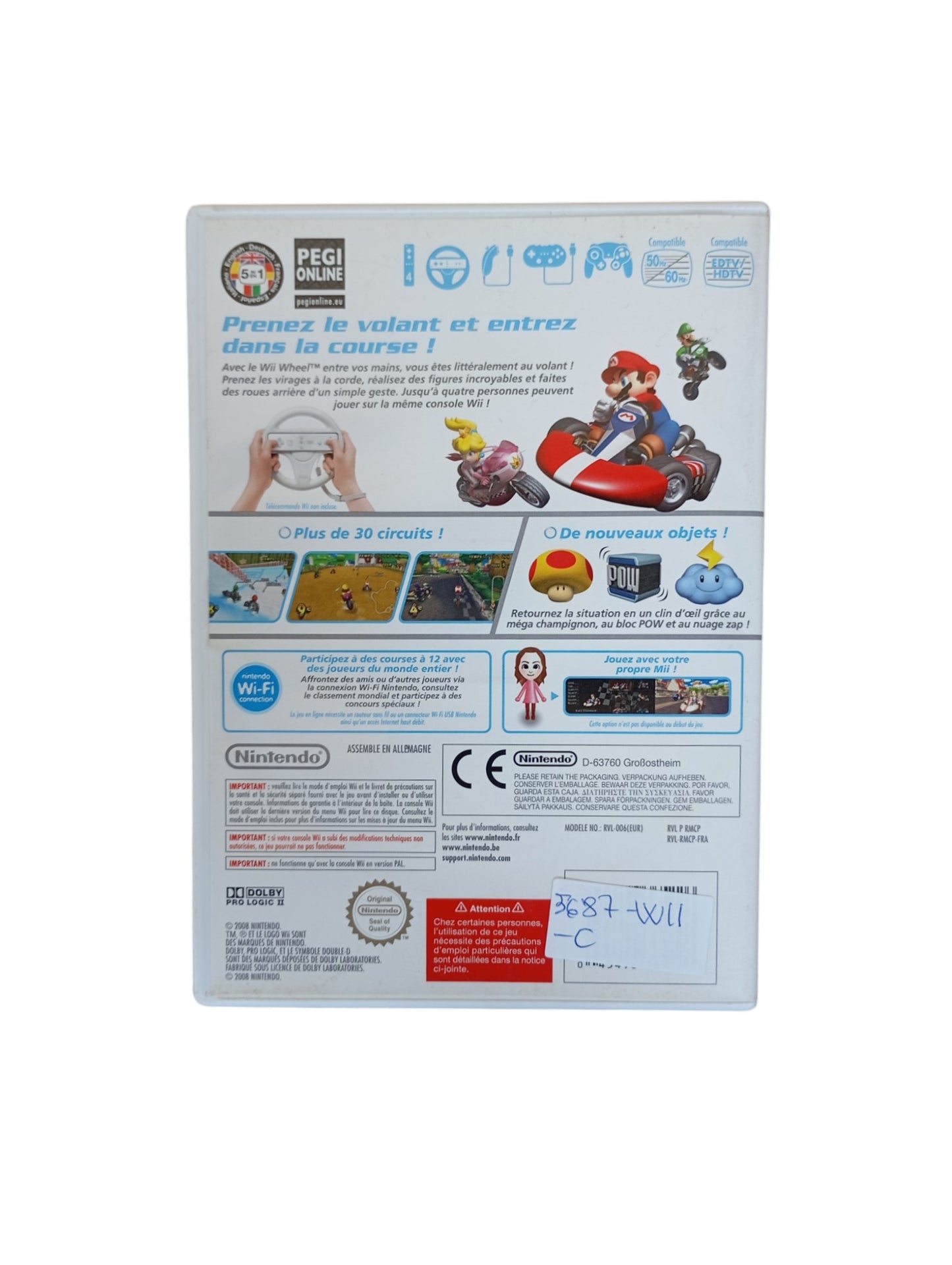 Mario Kart Wii – Nintendo Wii – Édition PAL FR