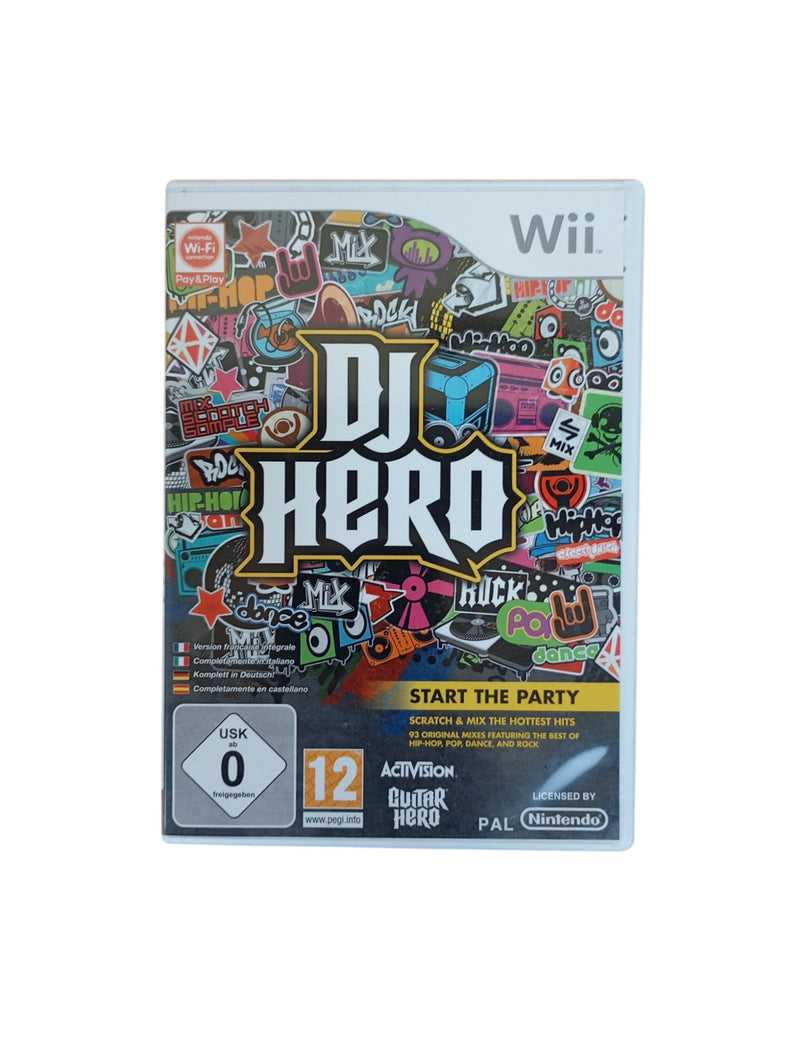 DJ Hero Nintendo Wii