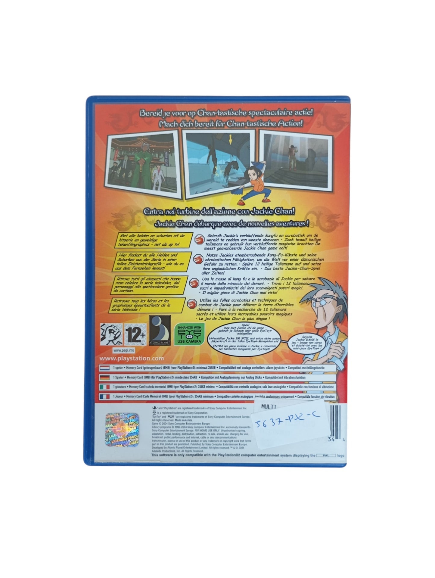 Jackie Chan Adventures Playstation 2 (PS2)