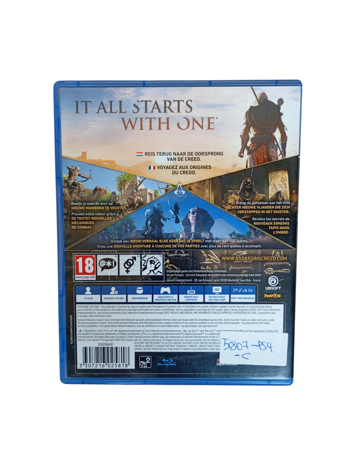 Assassin's Creed Origins Playstation 4 (PS4)