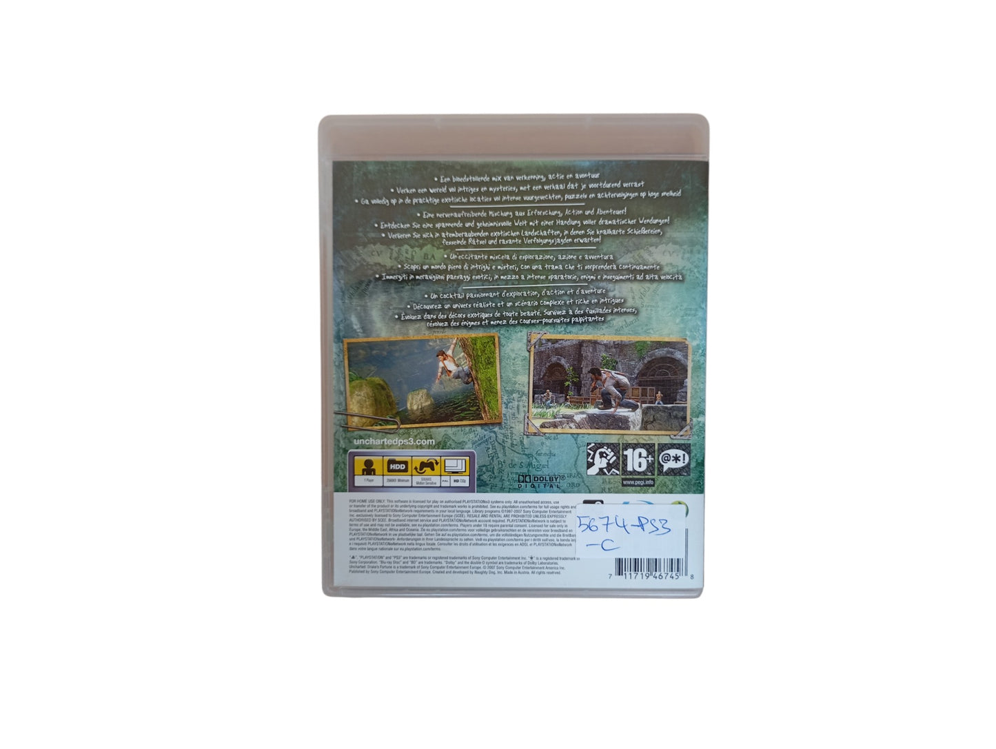 Uncharted : Drake's Fortune Playstation 3 (PS3)