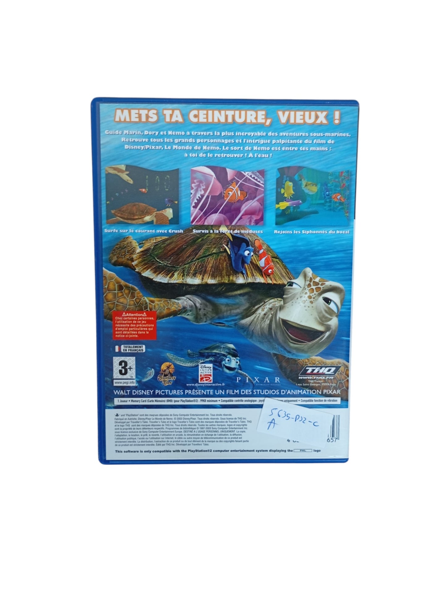Le Monde de Nemo Playstation 2 (PS2)