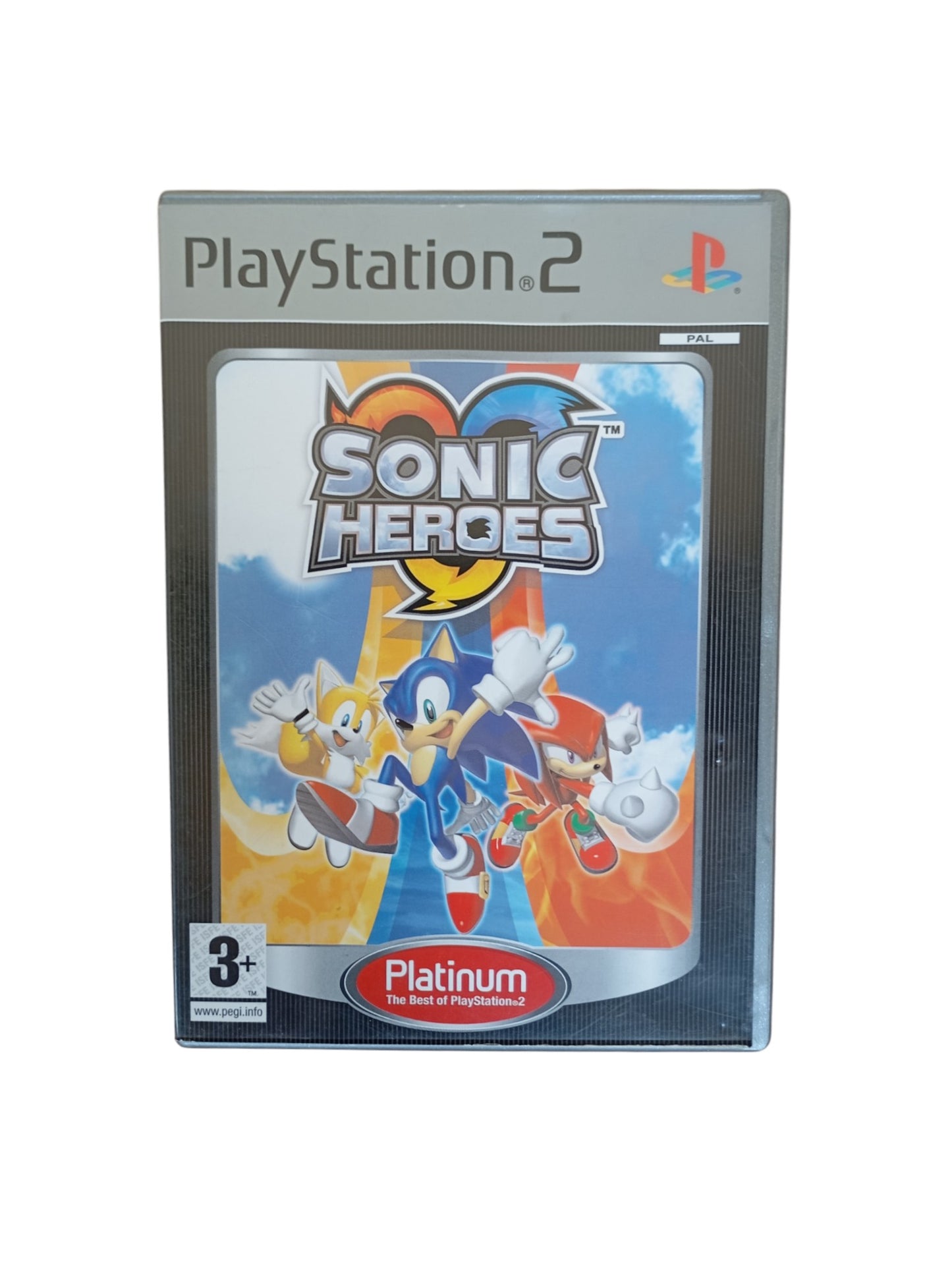 Sonic Heroes Playstation 2 Version Platinum (PS2)