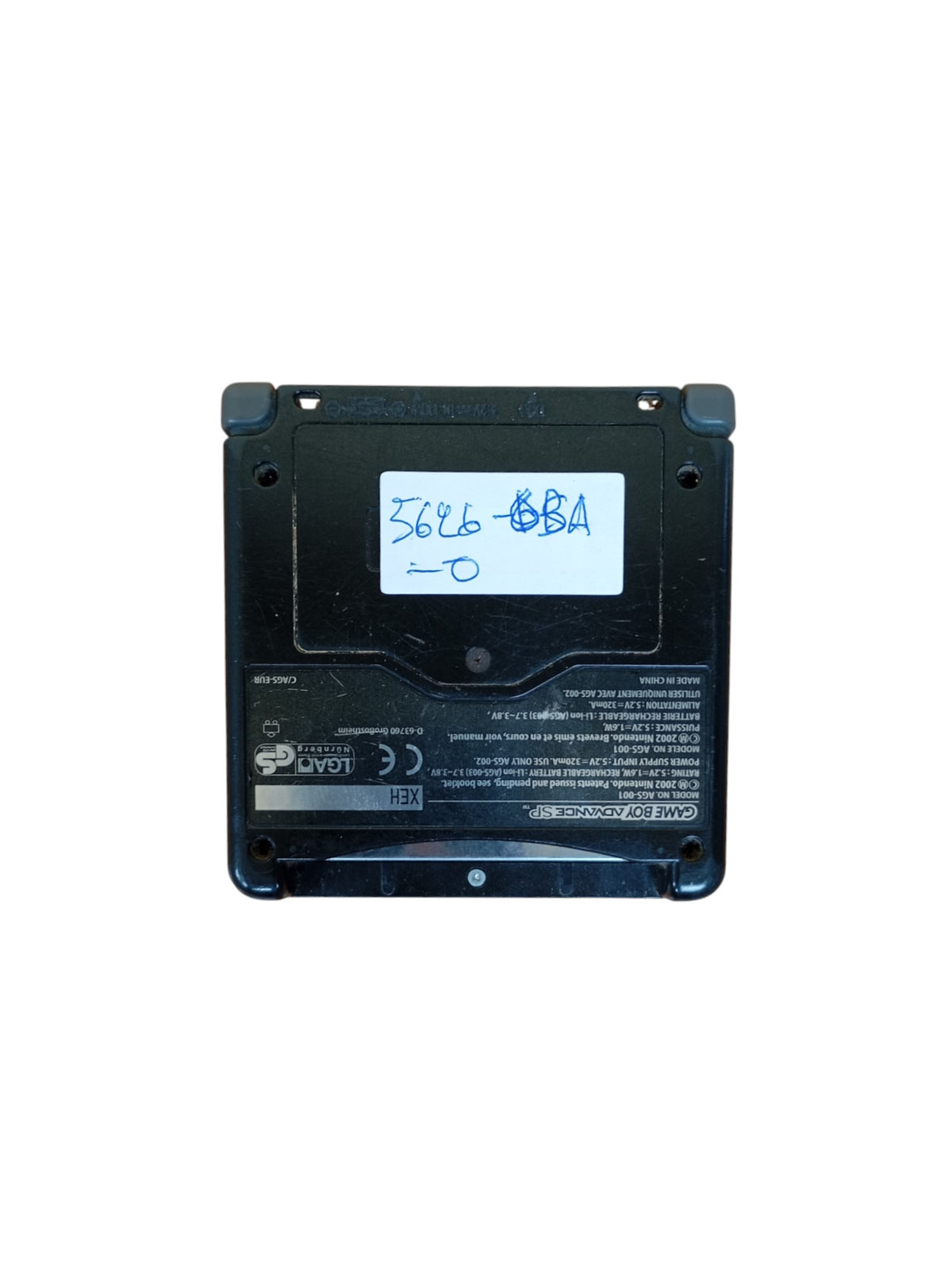 Console Game Boy Advance SP Noire