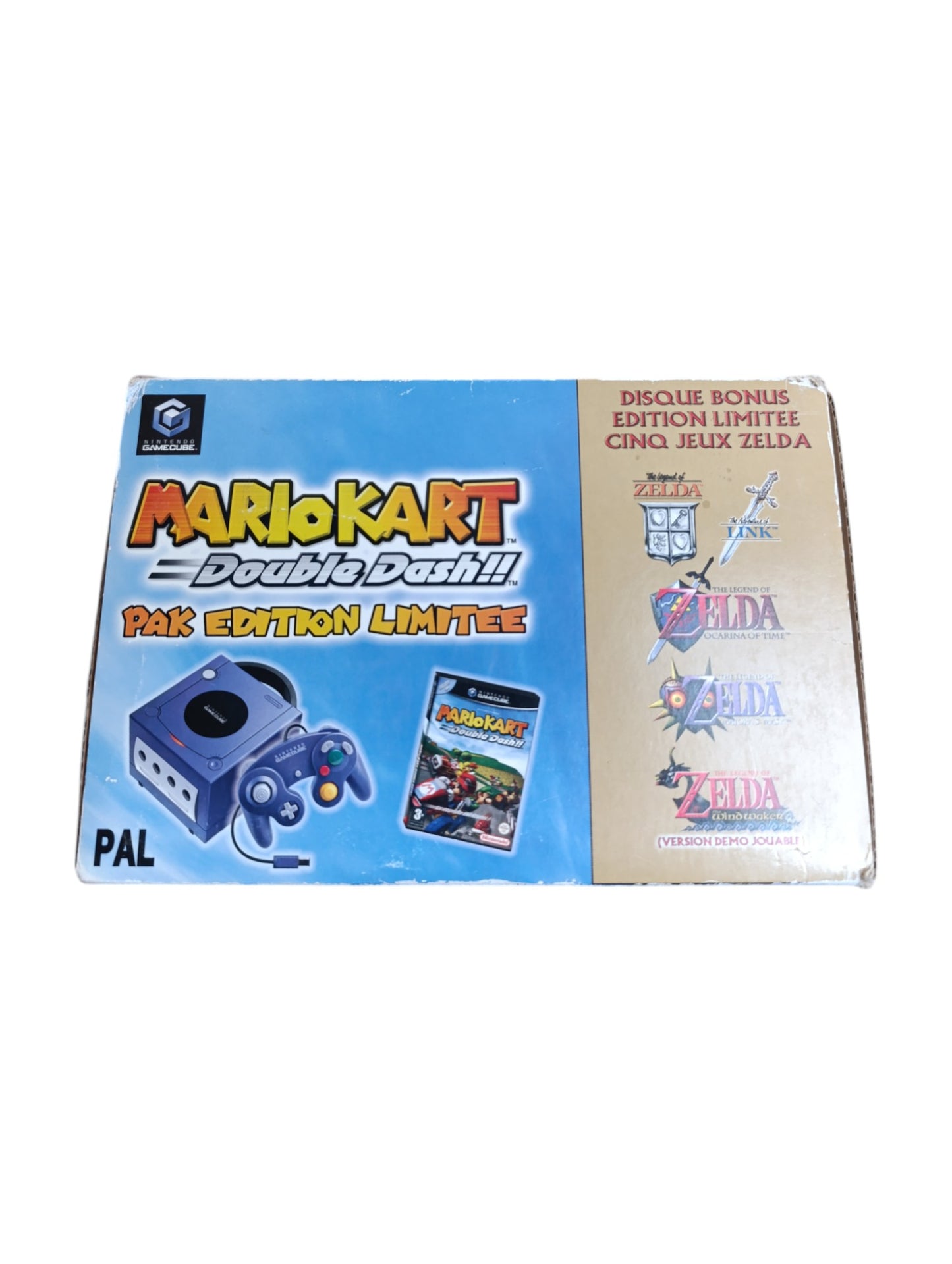 Boîte Pack seule Mario Kart Double Dash Pack Edition Limitee GameCube