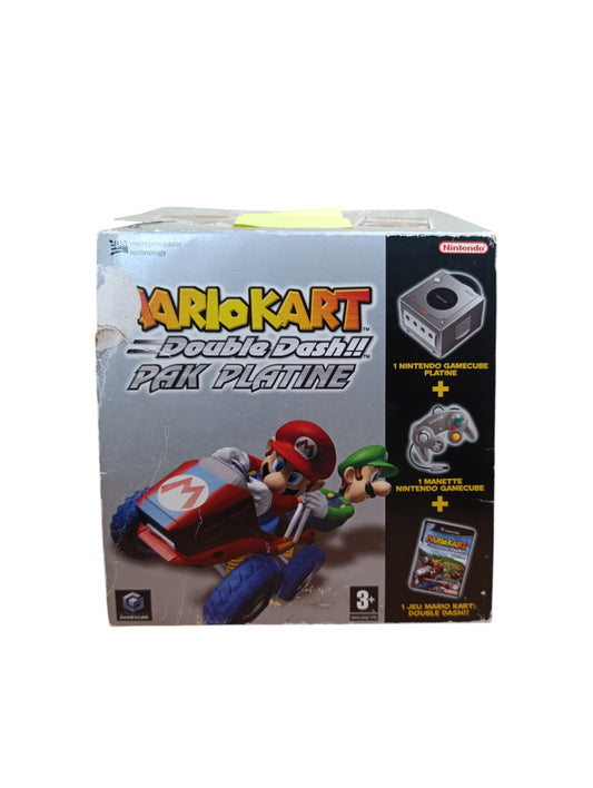 Boite Pack Mario Kart Double Dash GameCube seule (Etat correct)