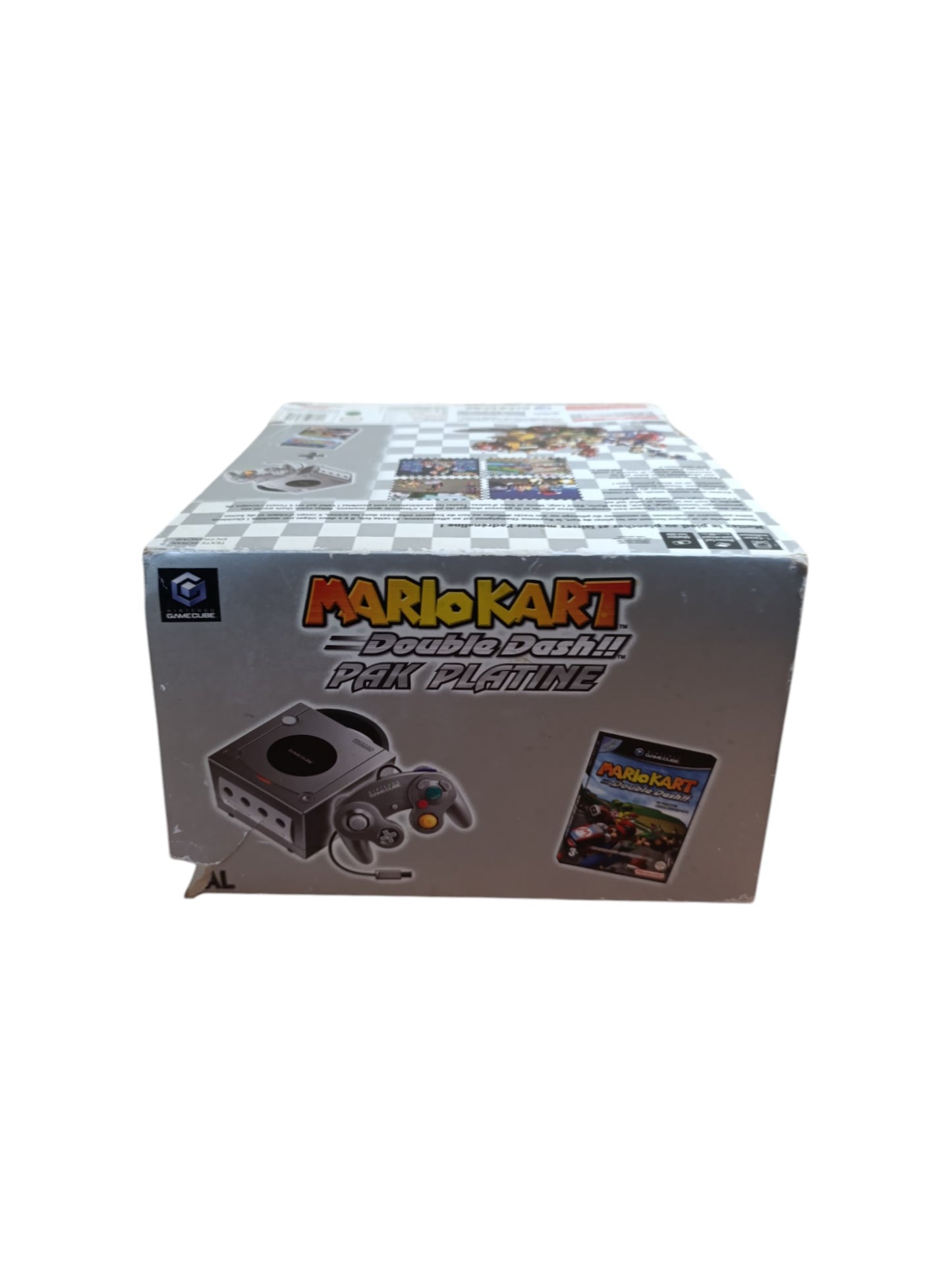 Boite Pack Mario Kart Double Dash GameCube seule (Etat correct)