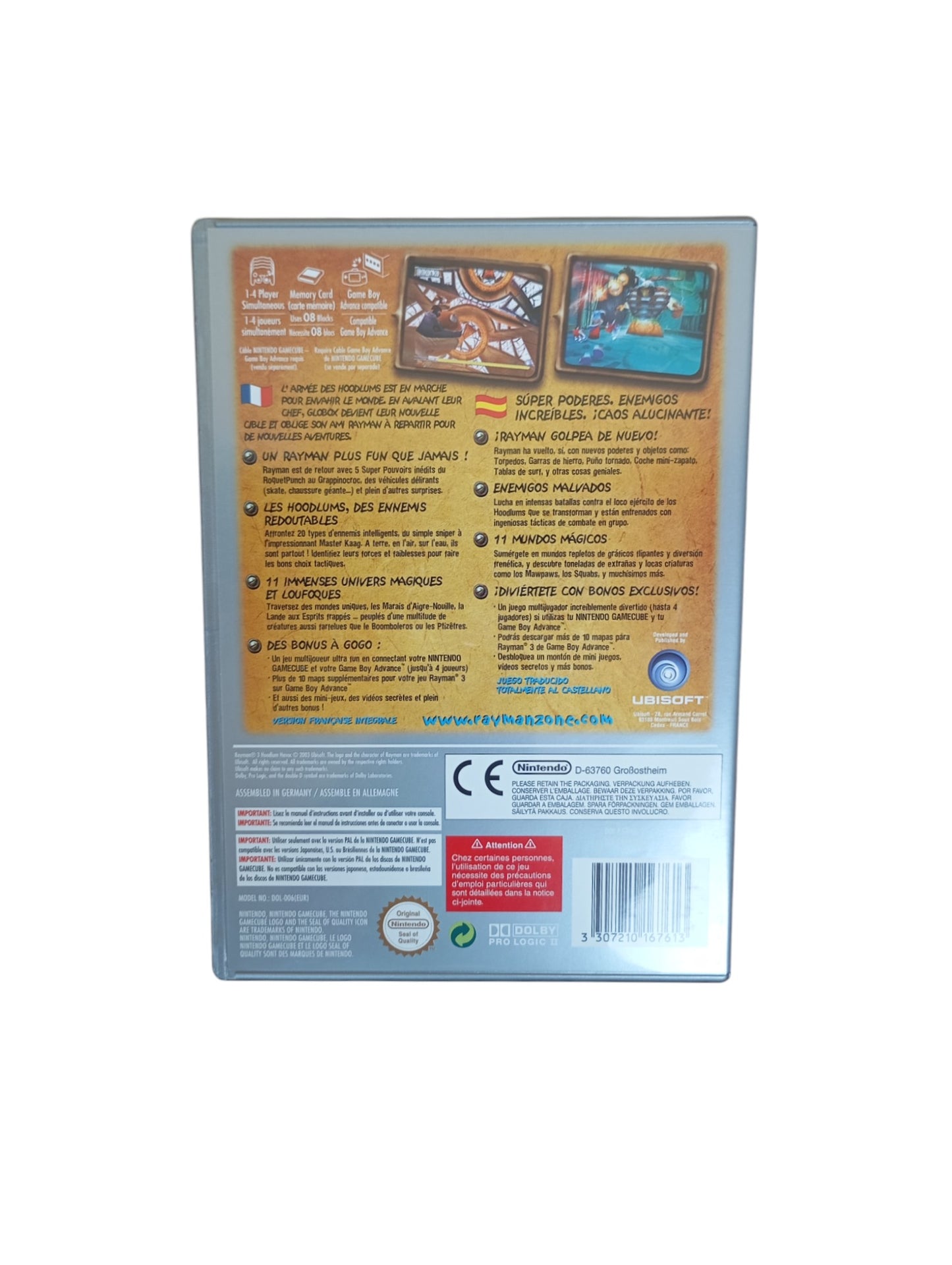 Rayman 10ème Anniversaire Rayman 3 GameCube
