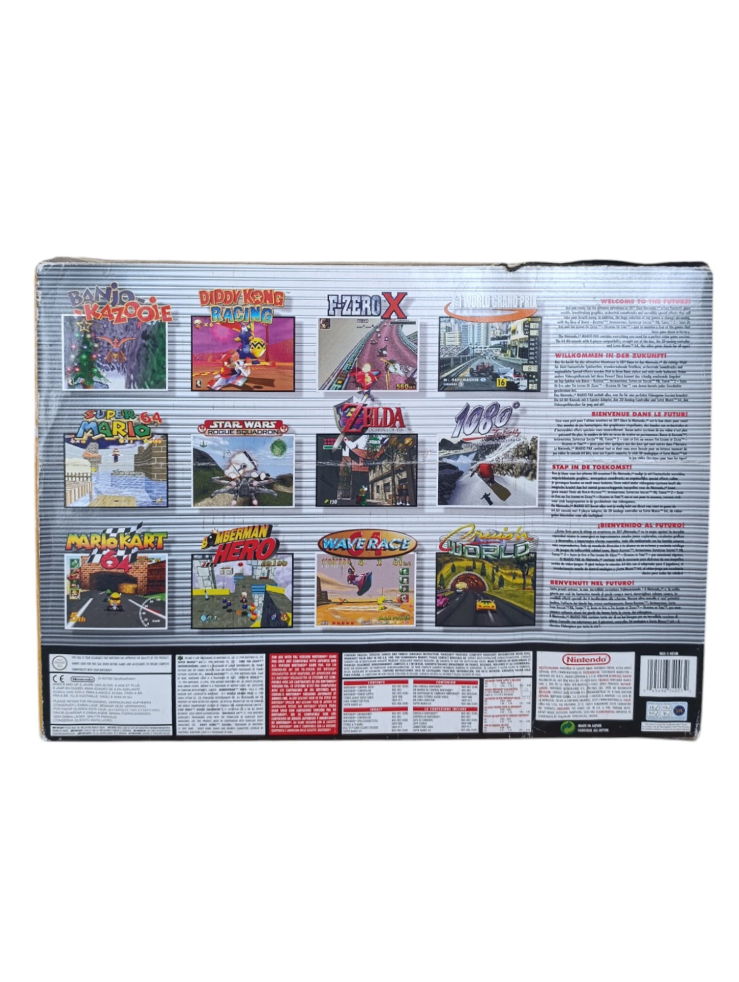 Boite Pack Console Super Mario 64 Nintendo 64
