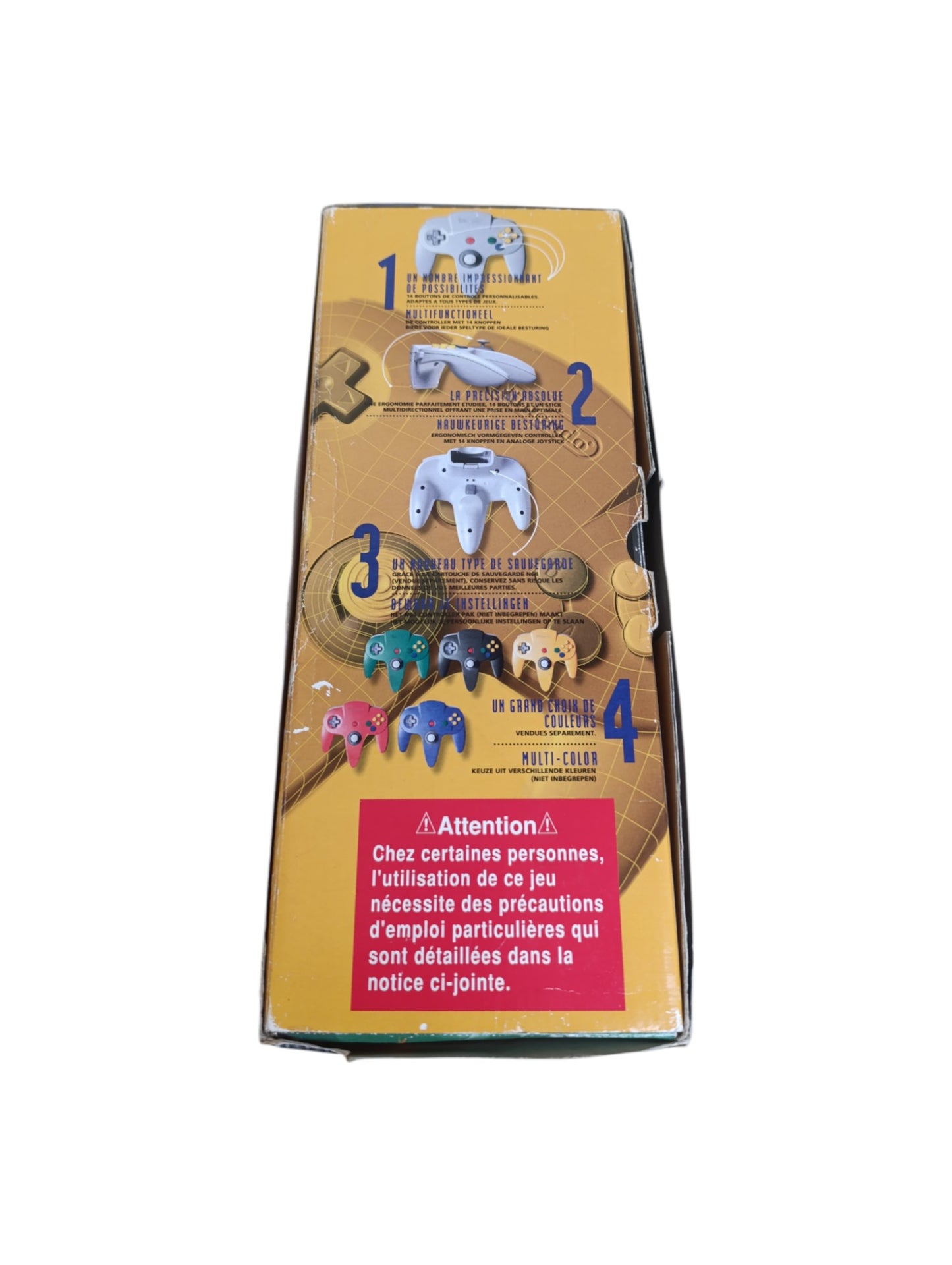 Boite Pack Console Super Mario 64 Nintendo 64
