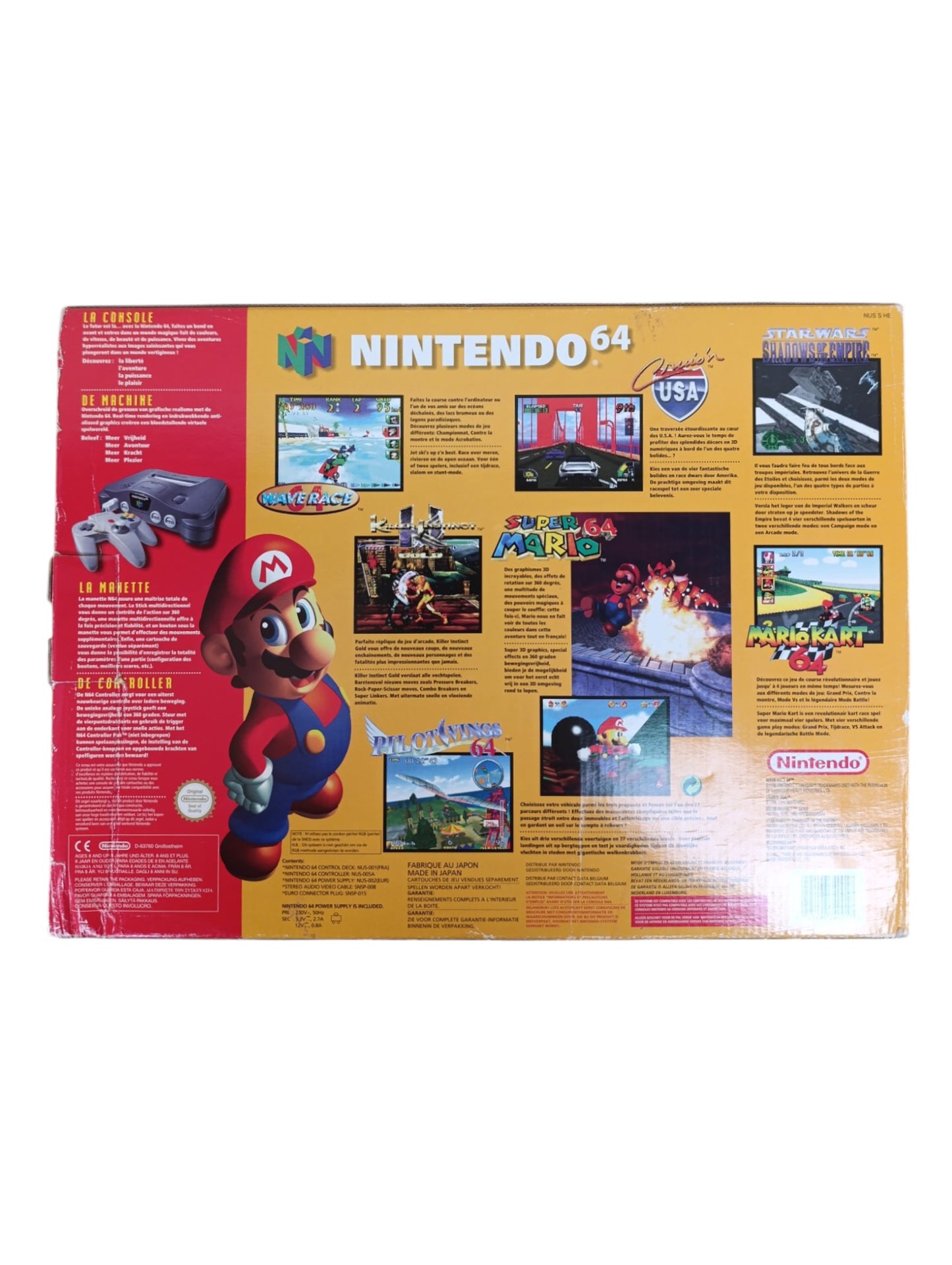Boite seule Console Nintendo 64