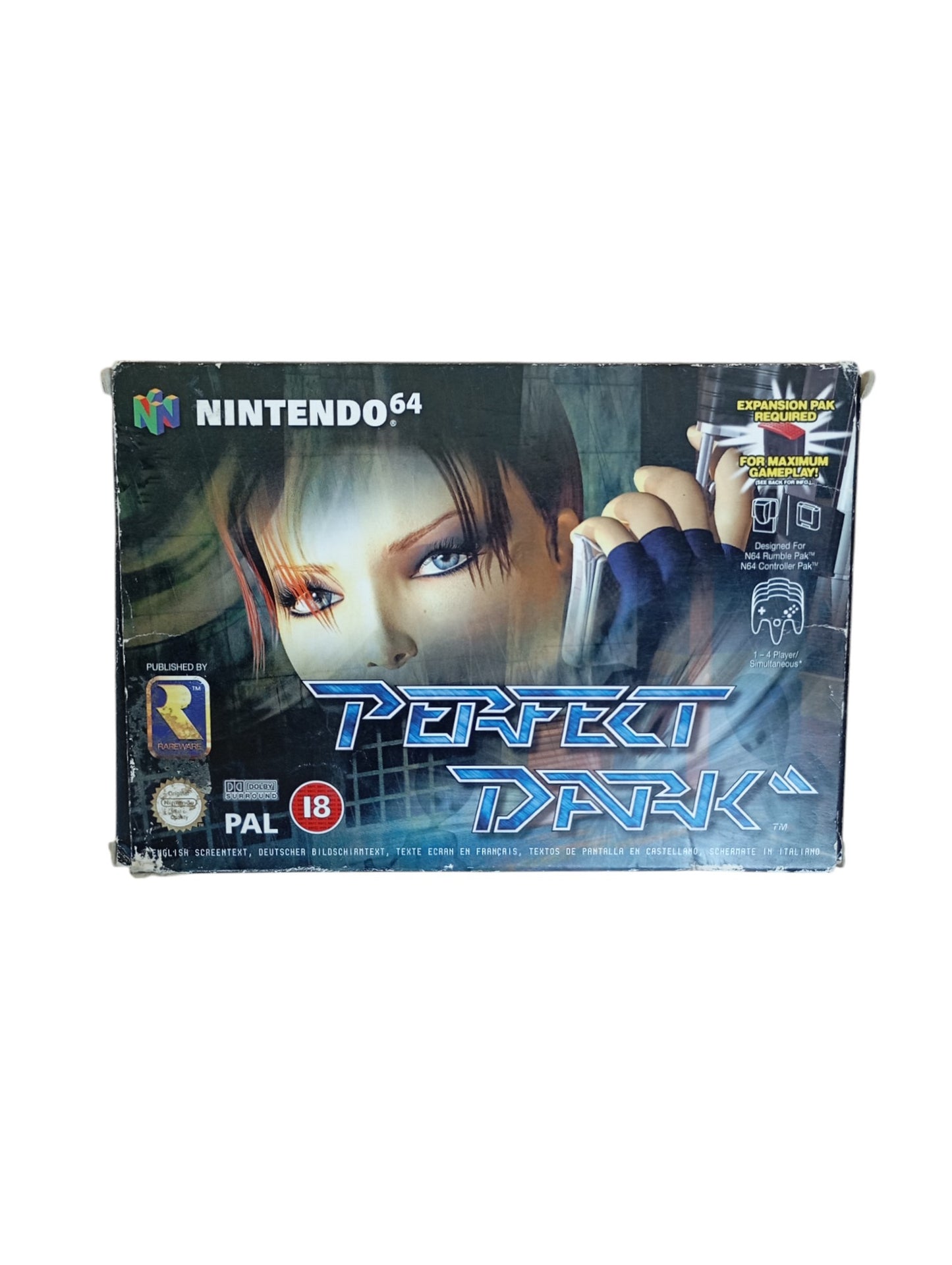 Perfect Dark en boîte