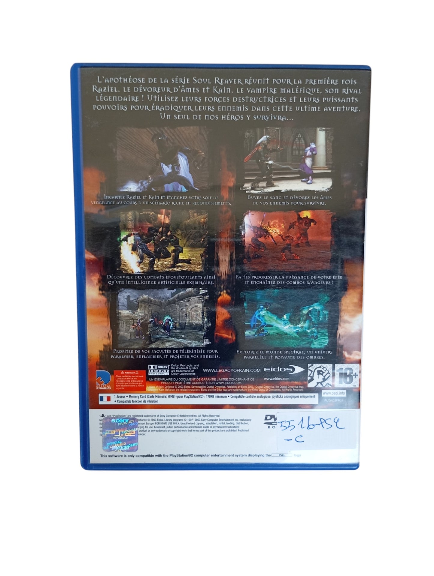Legacy of Kain : Defiance Playstation 2 (PS2)