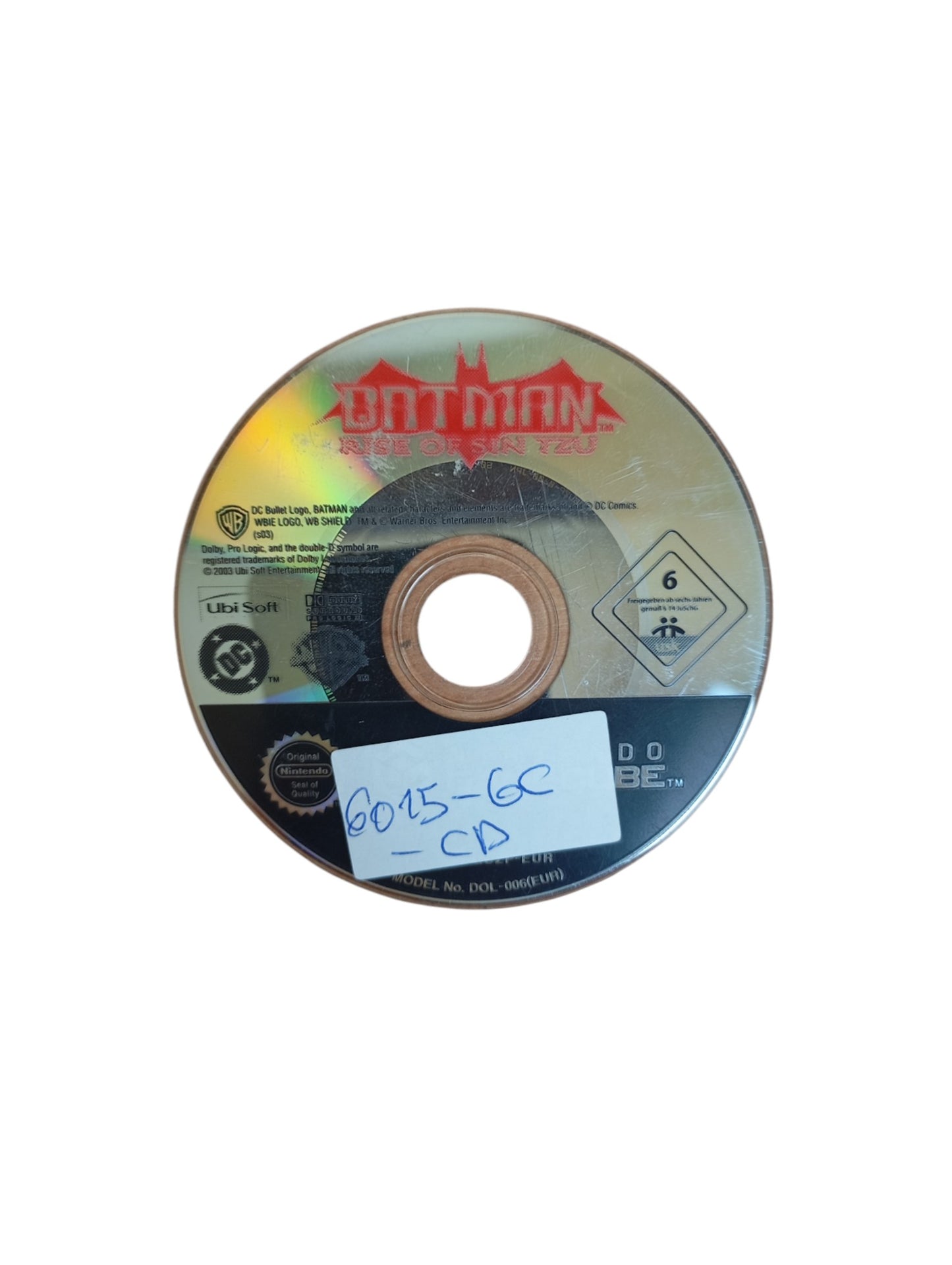 CD Batman : Rise of Sin Tzu GameCube