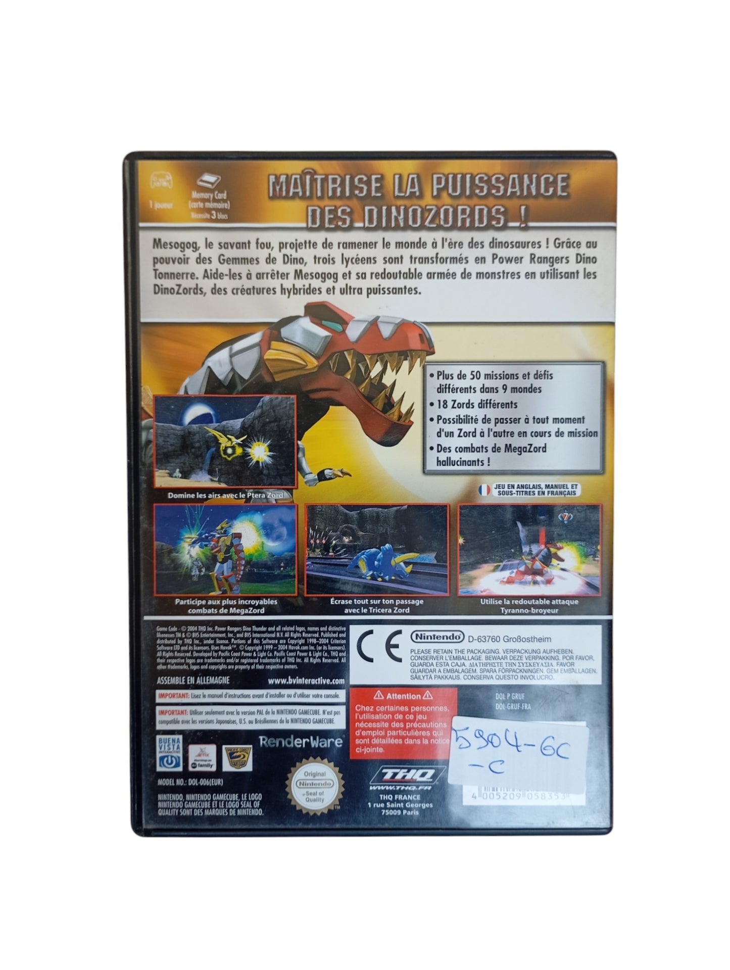 Power Rangers : Dino Tonnerre