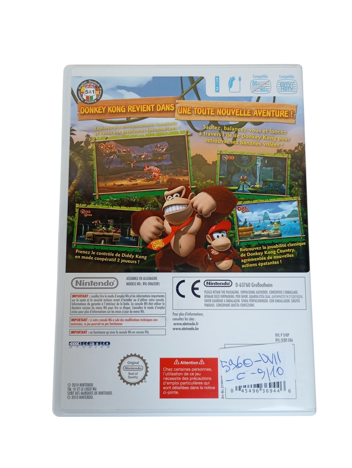 Donkey Kong Country Returns Wii