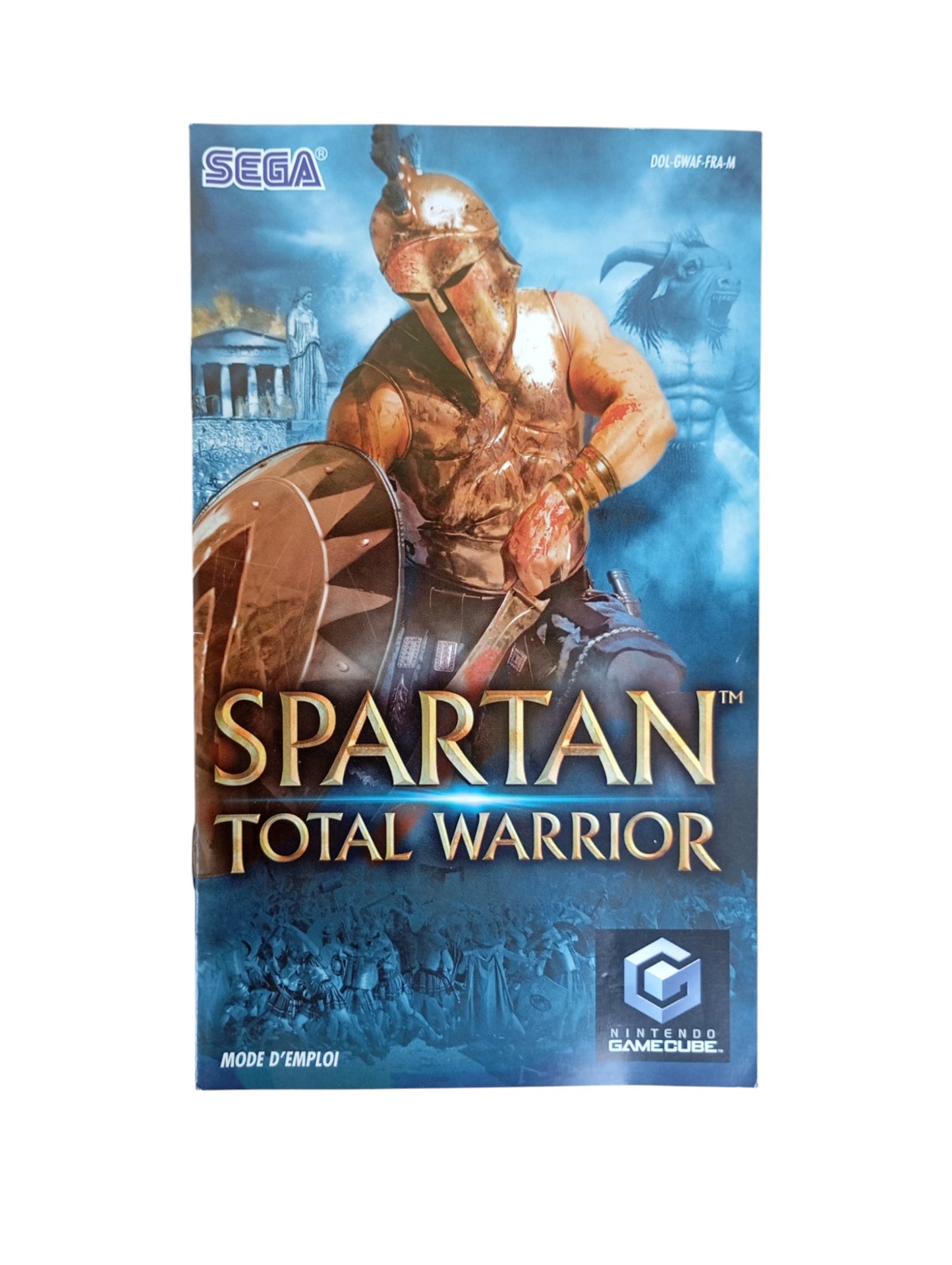 Notice Spartan : Total Warrior GameCube