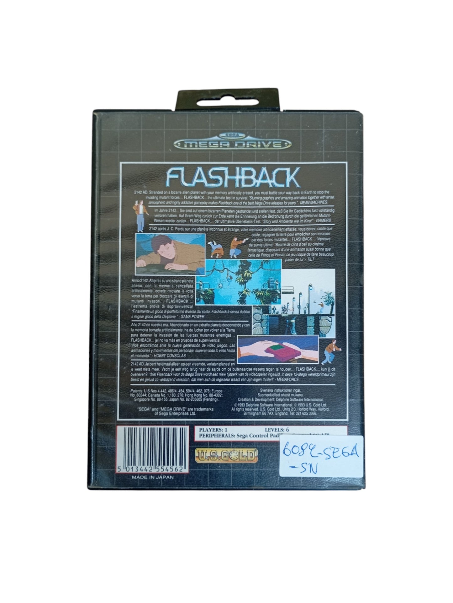 Flashback Megadrive