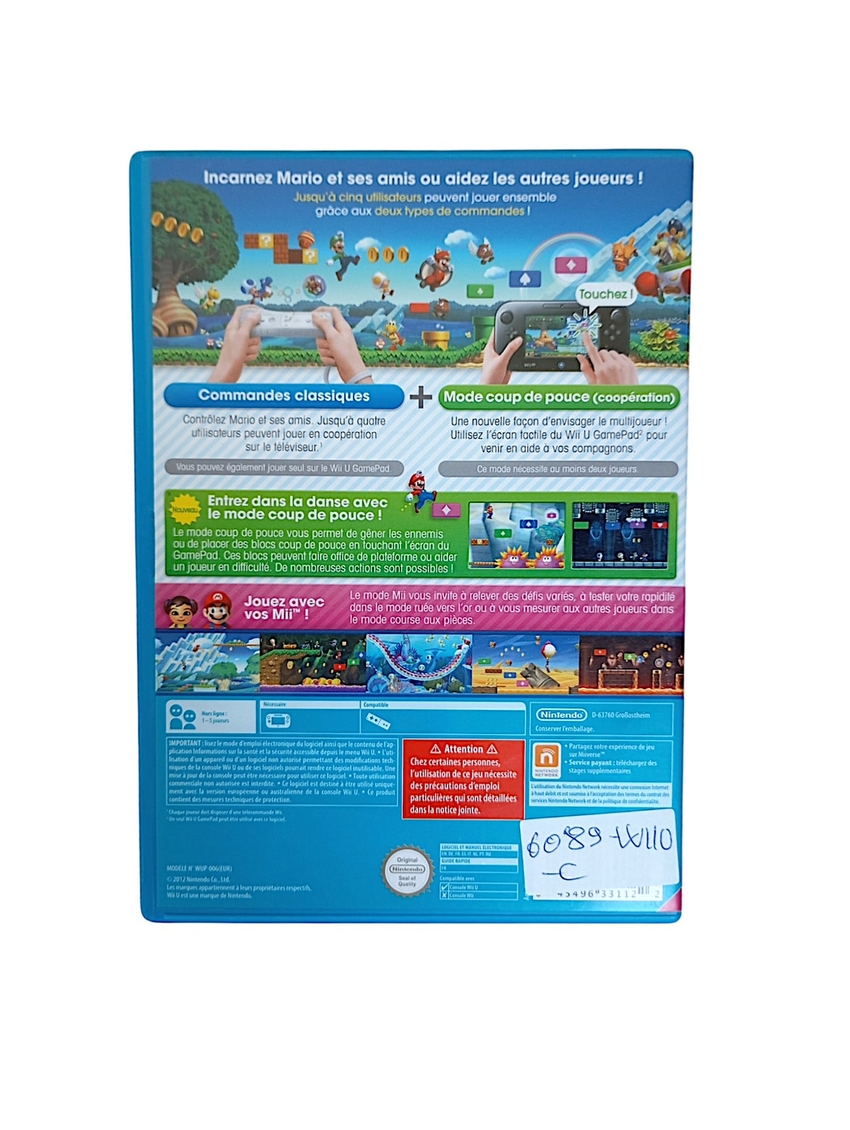 New super mario bros wii U