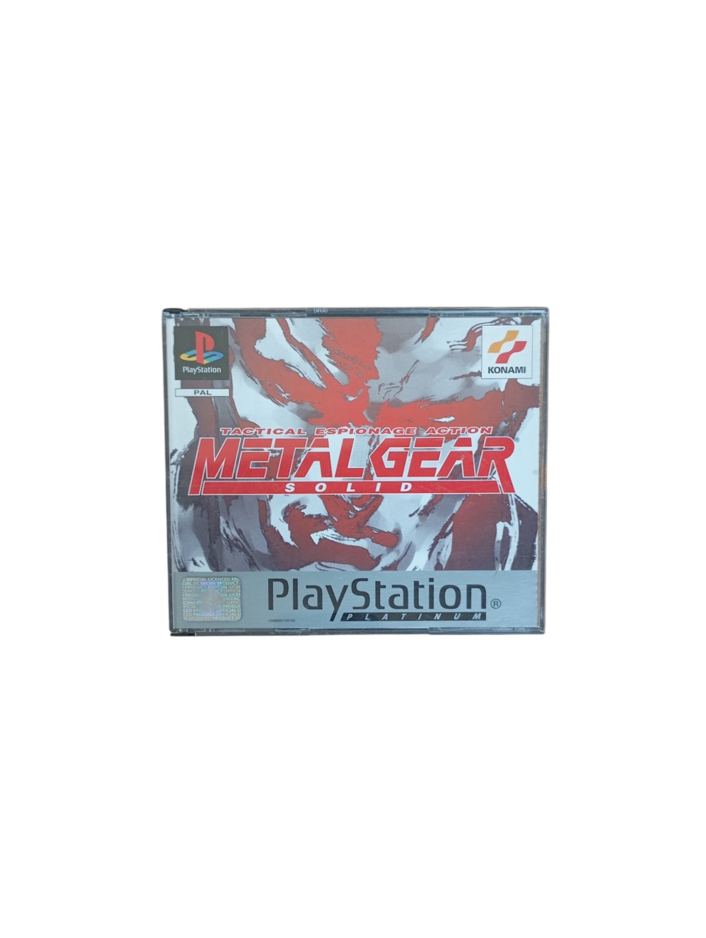 Metal Gear Solid Playstation 1 Platinum