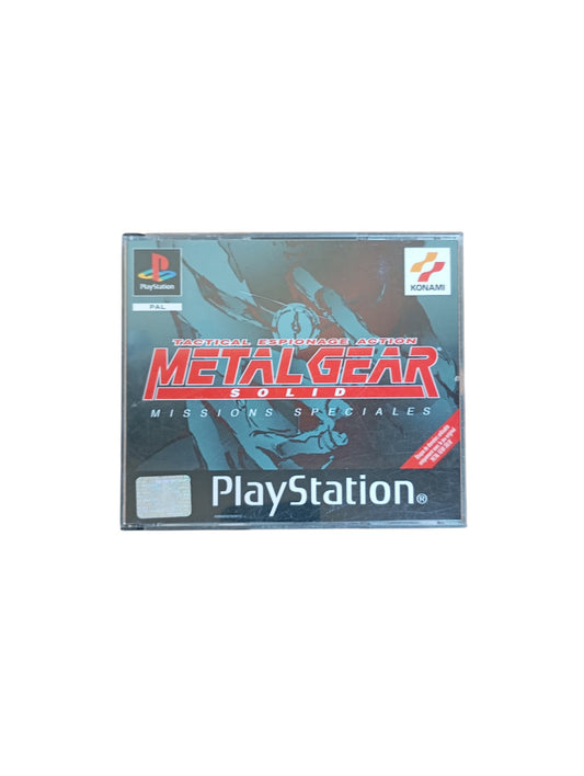 Metal Gear Solid Missions Speciale Playstation 1