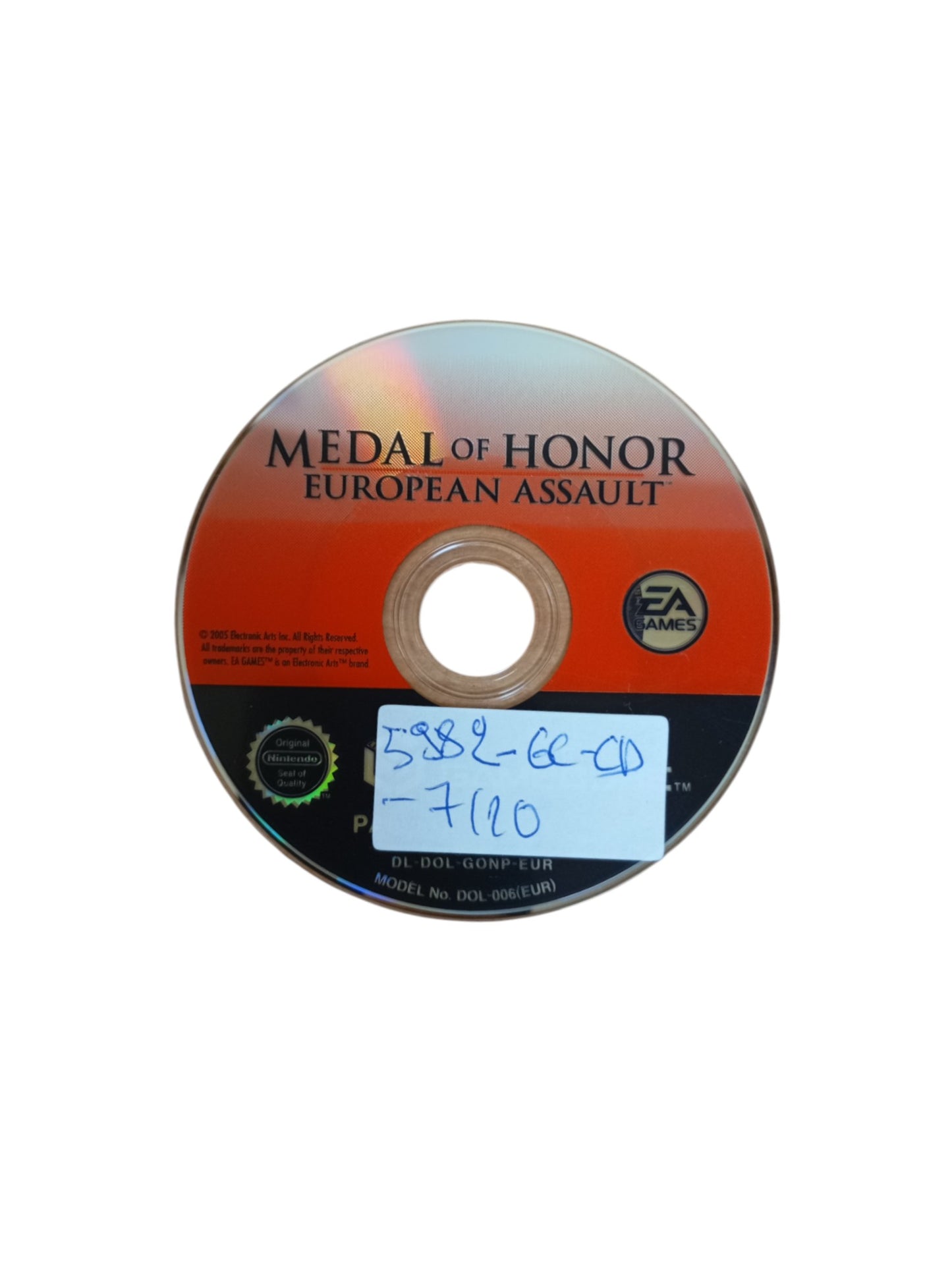 CD Medal of Honor : Les Faucons de Guerre GameCube