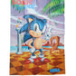 Poster Sonic The Hedgehog Sega Megadrive