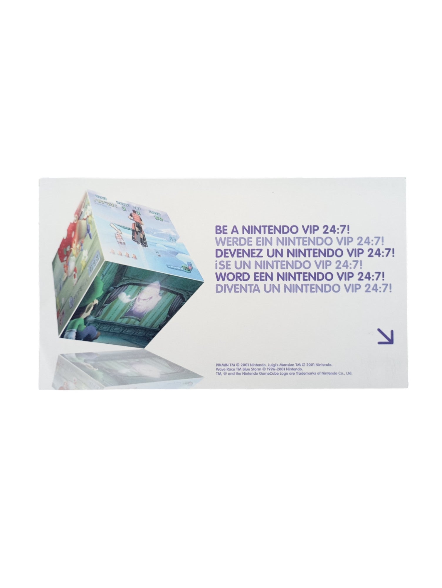 Carte Club Nintendo de Mario Party 9 non grattée - Wii - VIP Pin Carte Club Nintendo de Mario Party 9 non grattée - Wii - VIP Pin