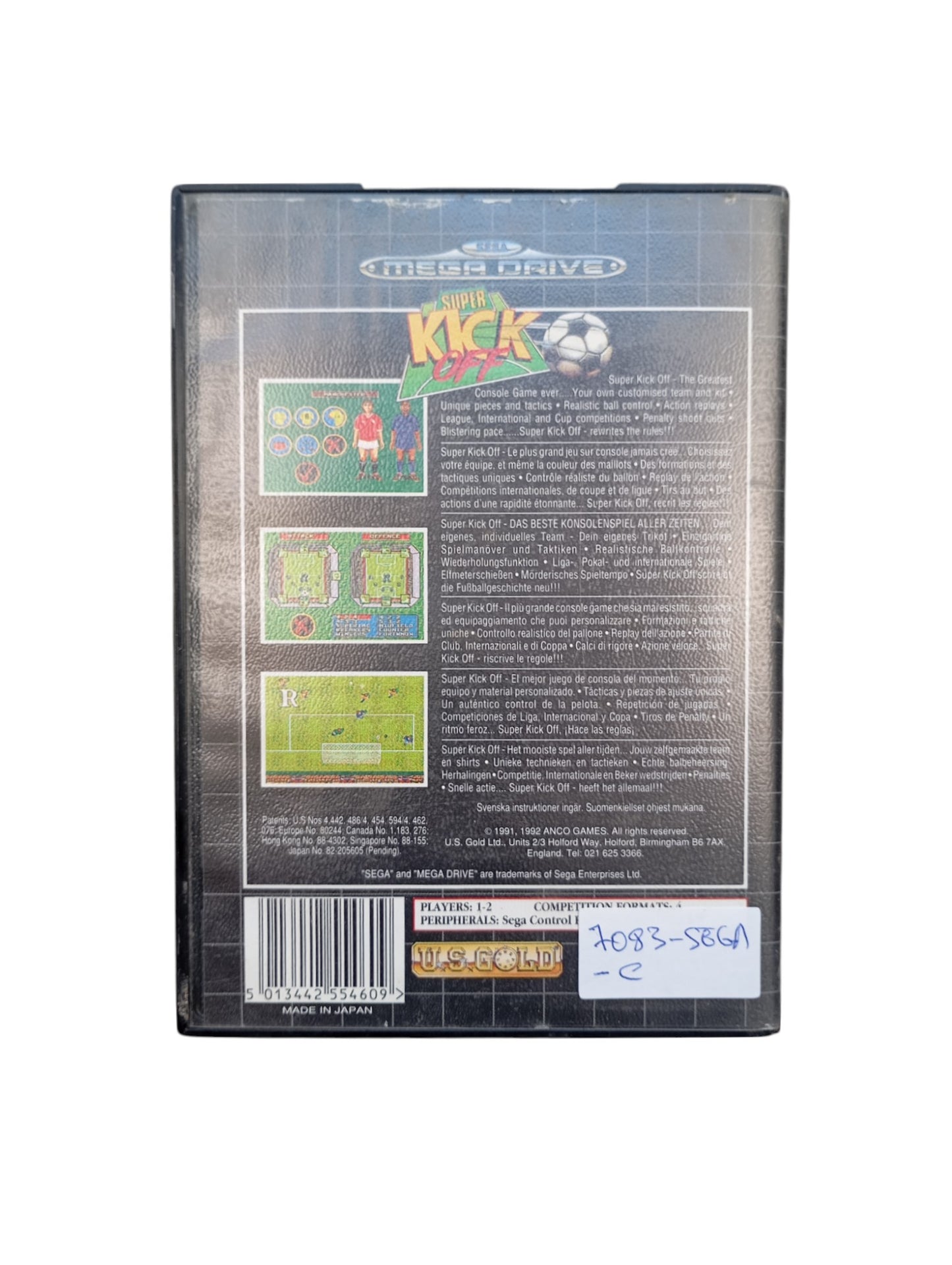 Super Kick Off Megadrive