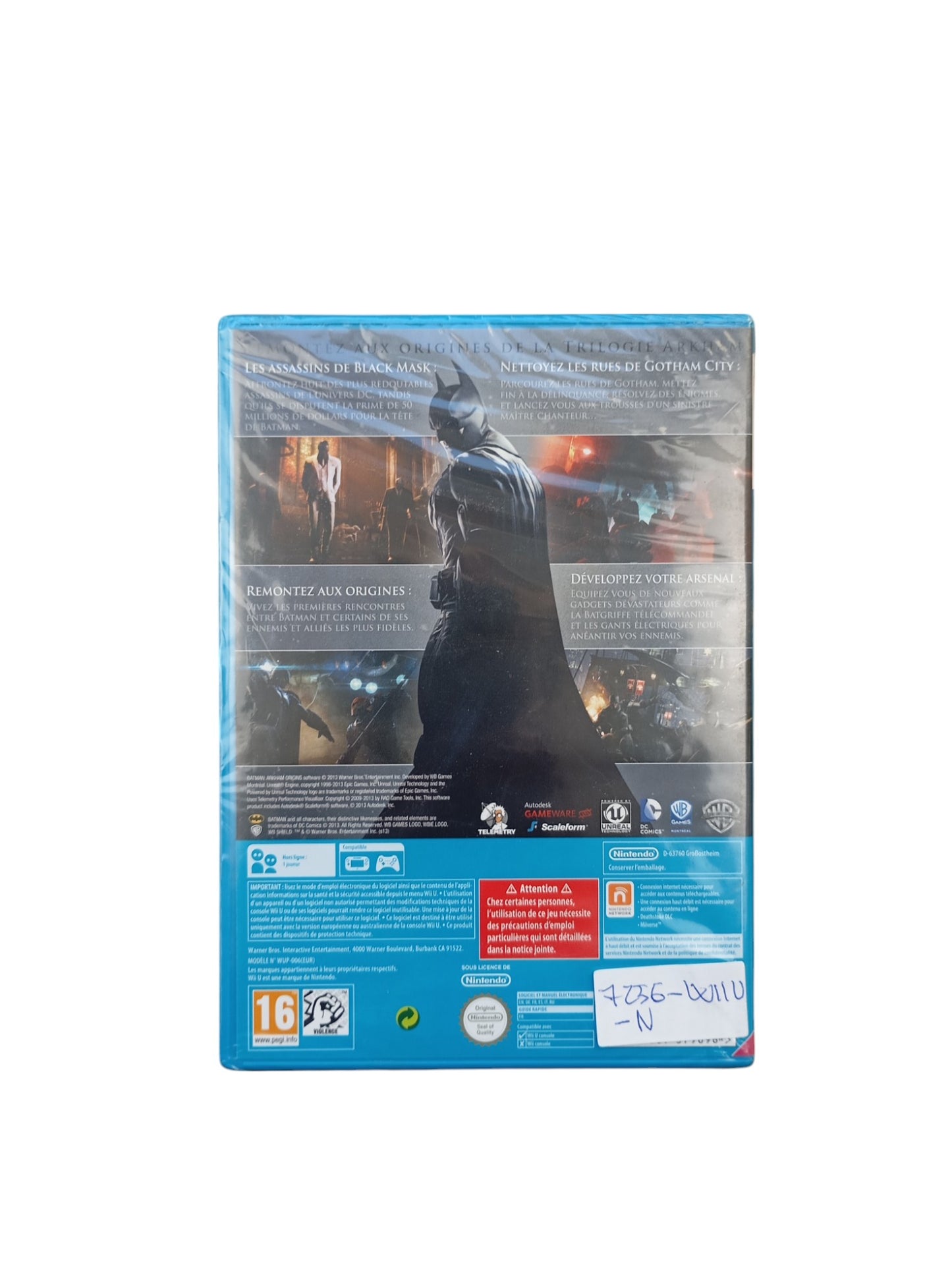 Batman Arkham Origins Wii U