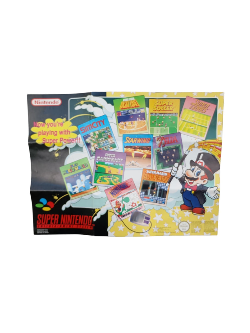 Dépliant Super Nintendo (SNES)