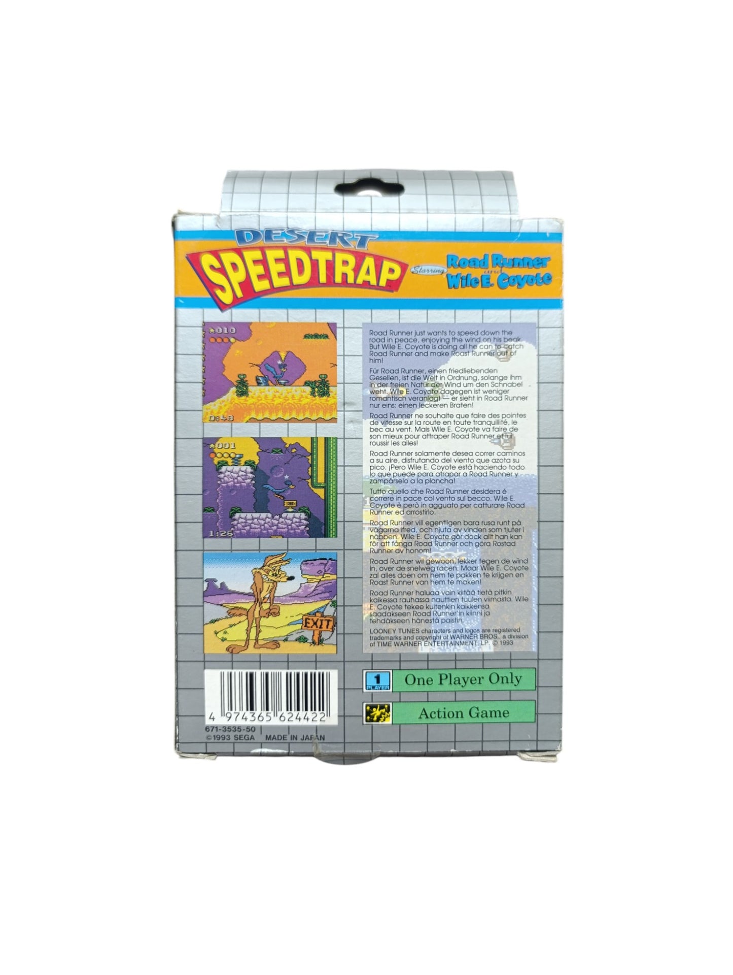 Desert Speedtrap Game Gear
