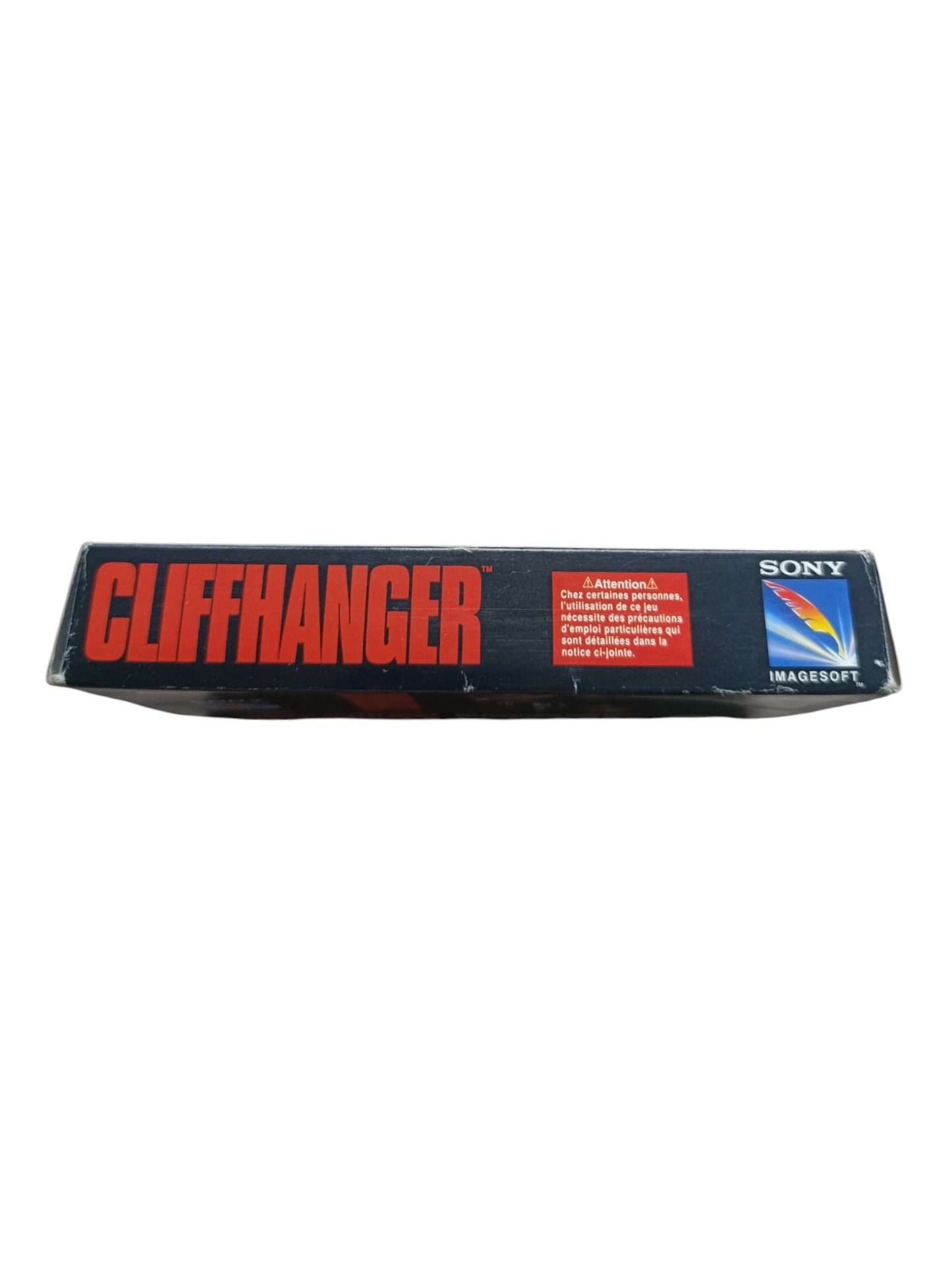 Cliffhanger en boîte Super Nintendo (SNES)