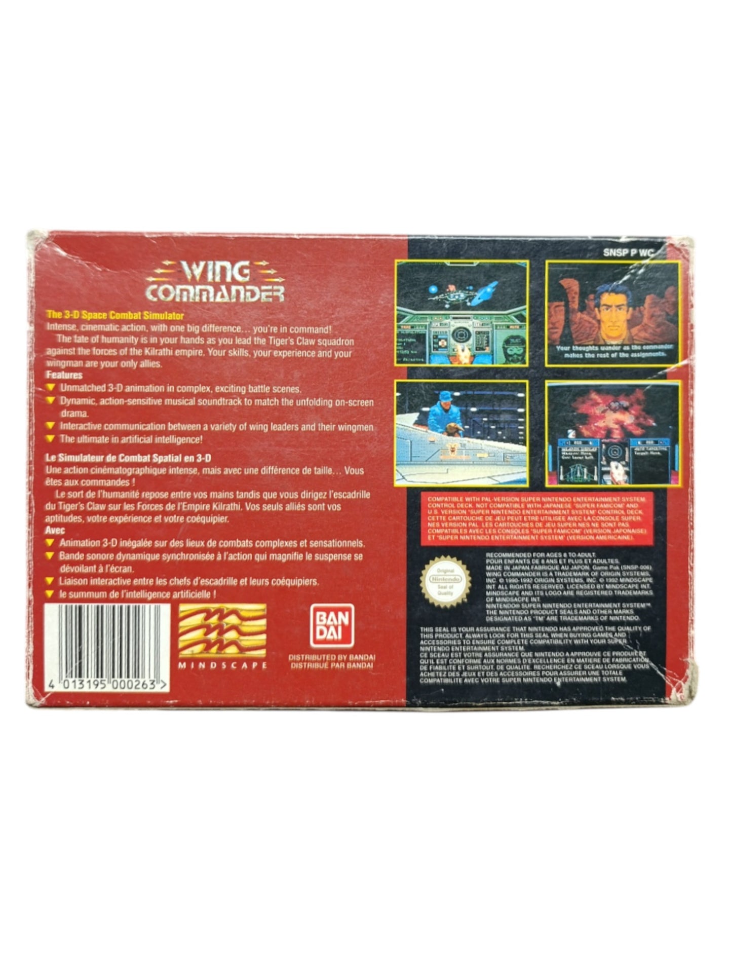 Wing Commander Super Nintendo (SNES)