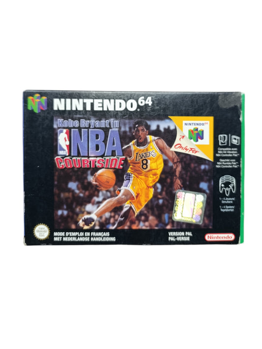NBA Courtside en boîte Nintendo 64