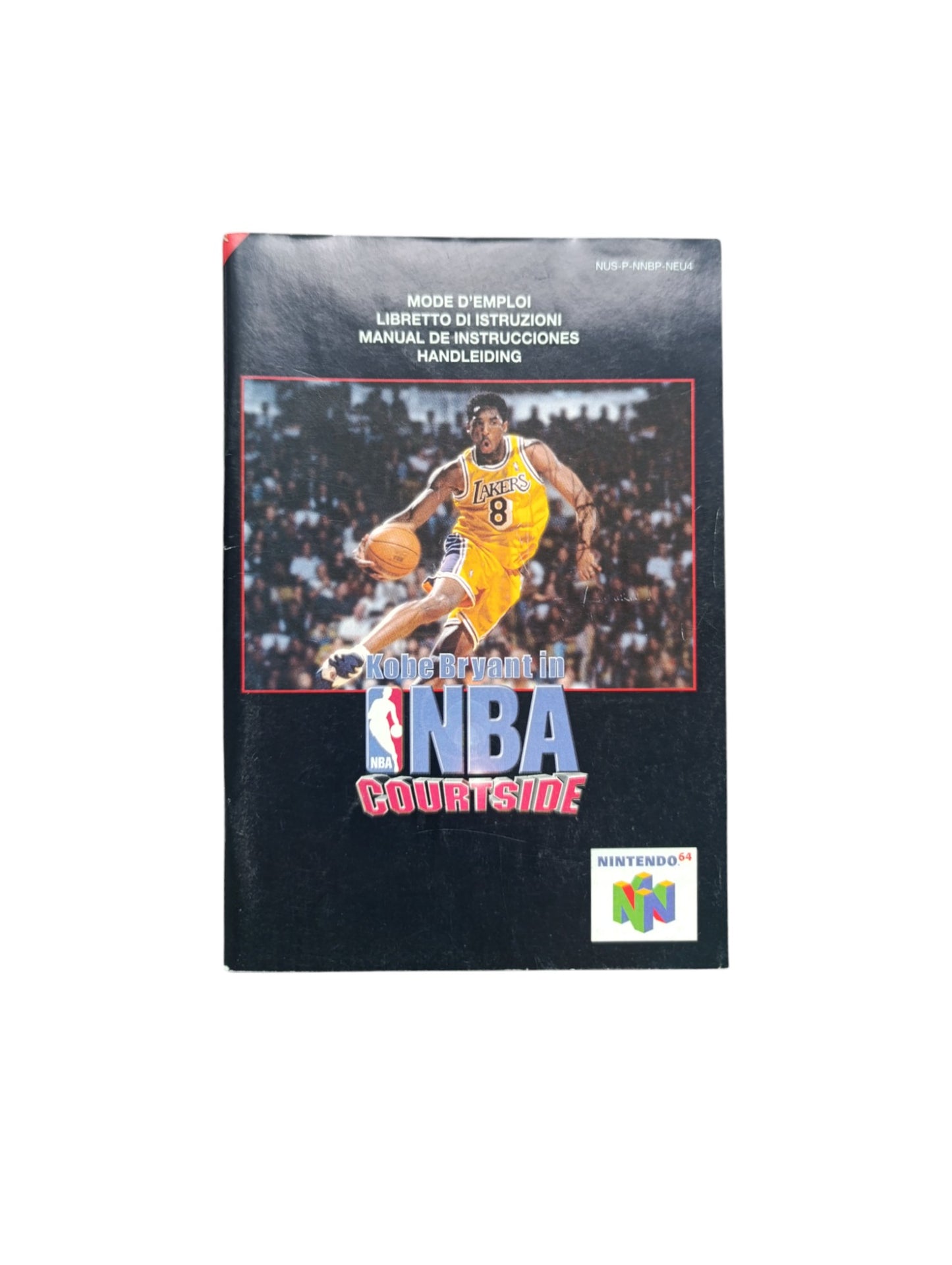 NBA Courtside en boîte Nintendo 64