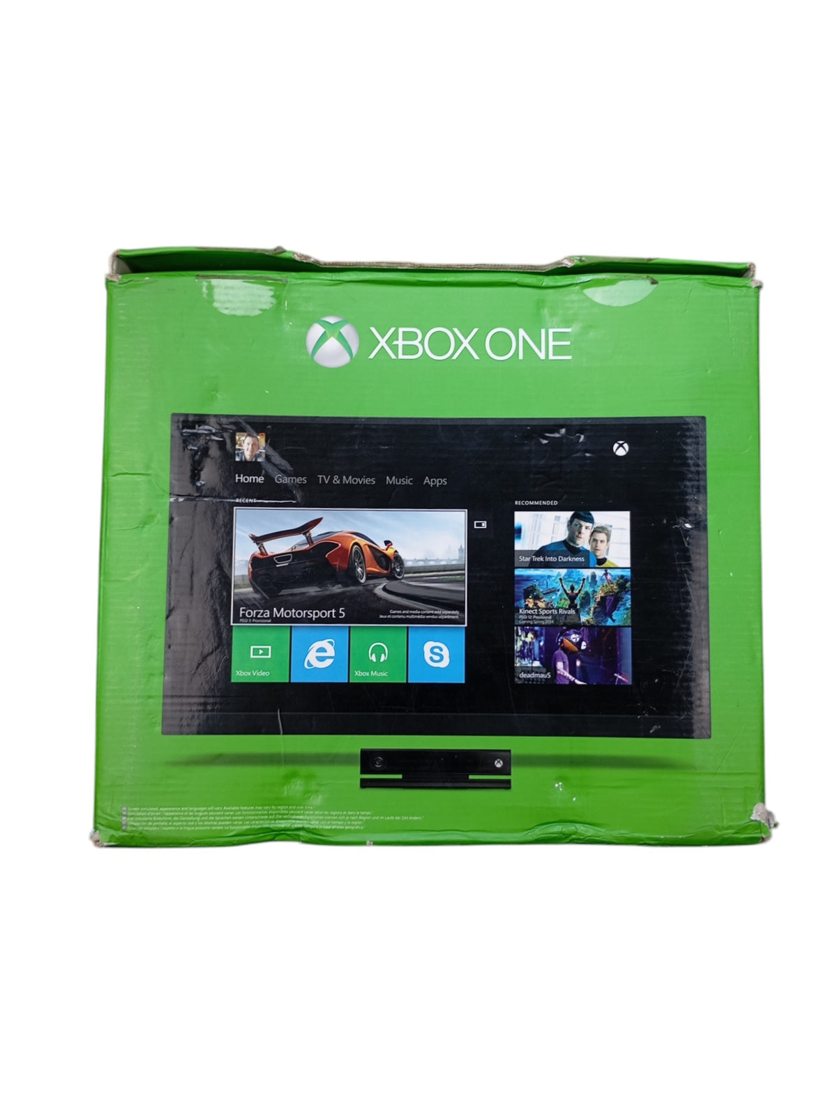 Console Xbox One en boîte