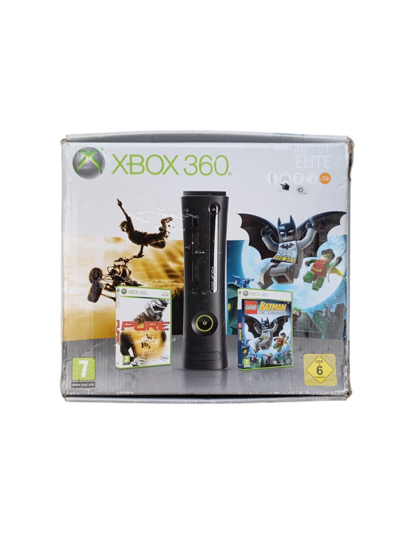 Console Xbox 360 en boîte