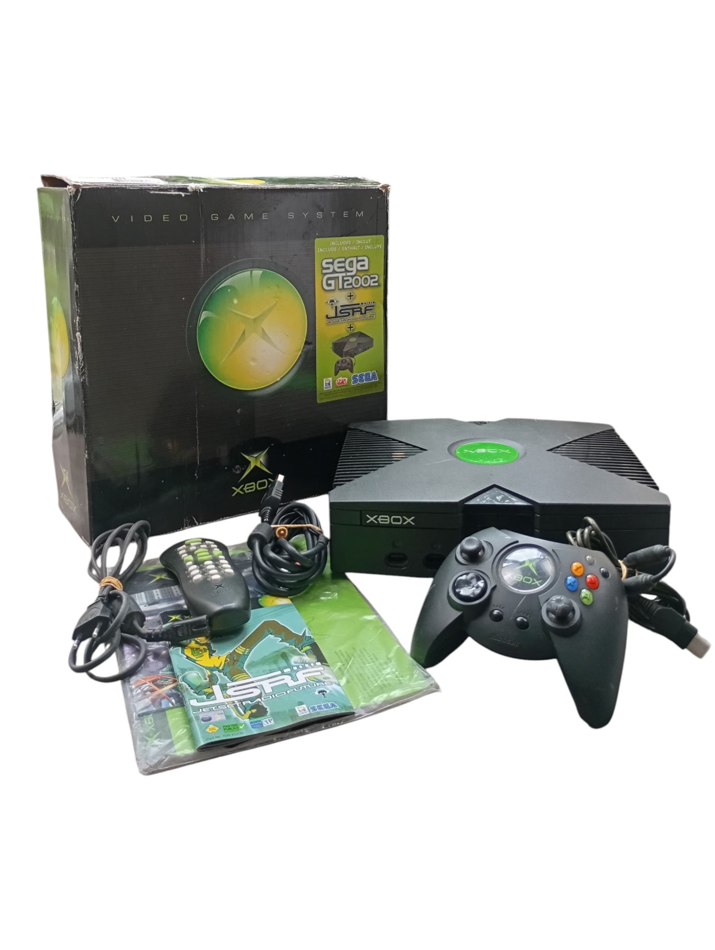 Console Xbox 1ere génération en boîte