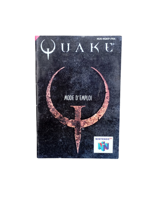 Notice Quake Nintendo 64