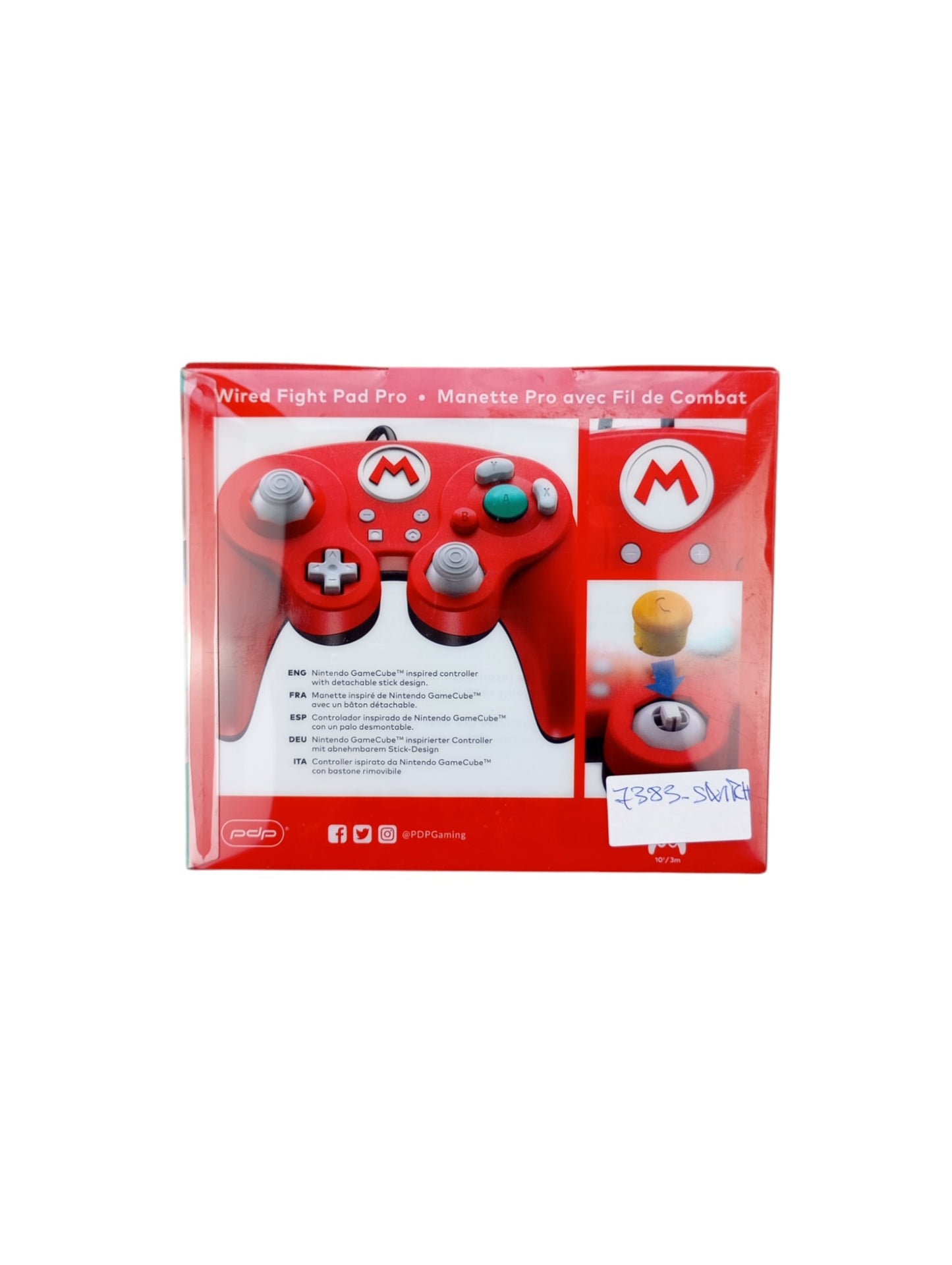 Wired Fight Pad Pro Super Mario Switch