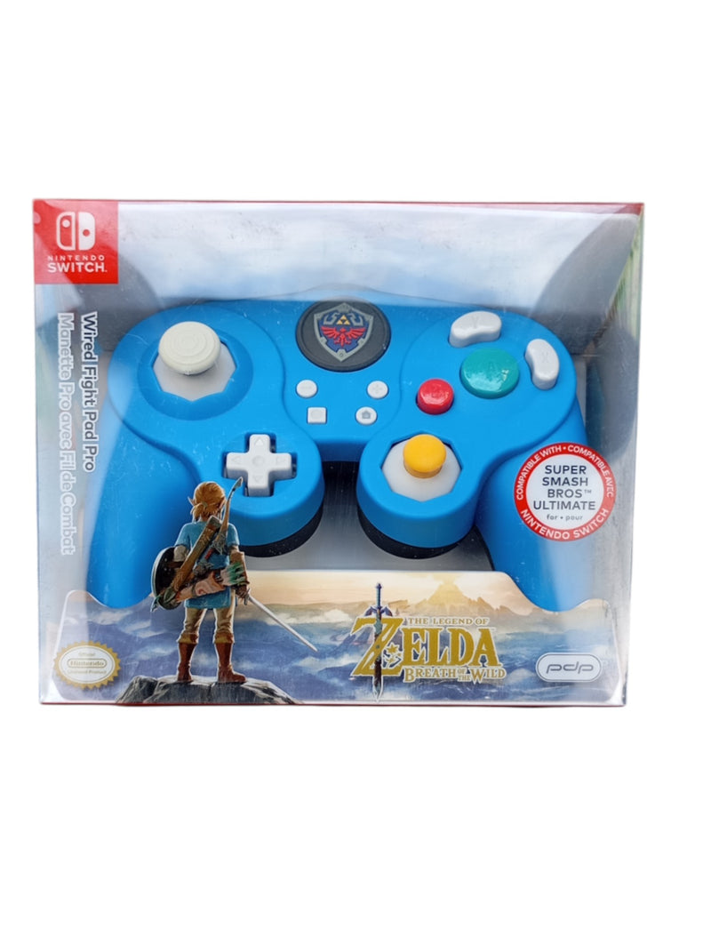 Manette Wired Fight Pad Pro The Legend of Zelda Breath of The Wild Switch