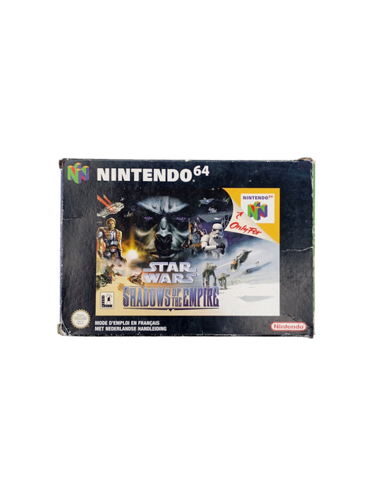Star Wars : Shadows of the Empire Nintendo 64 (N64) en boîte