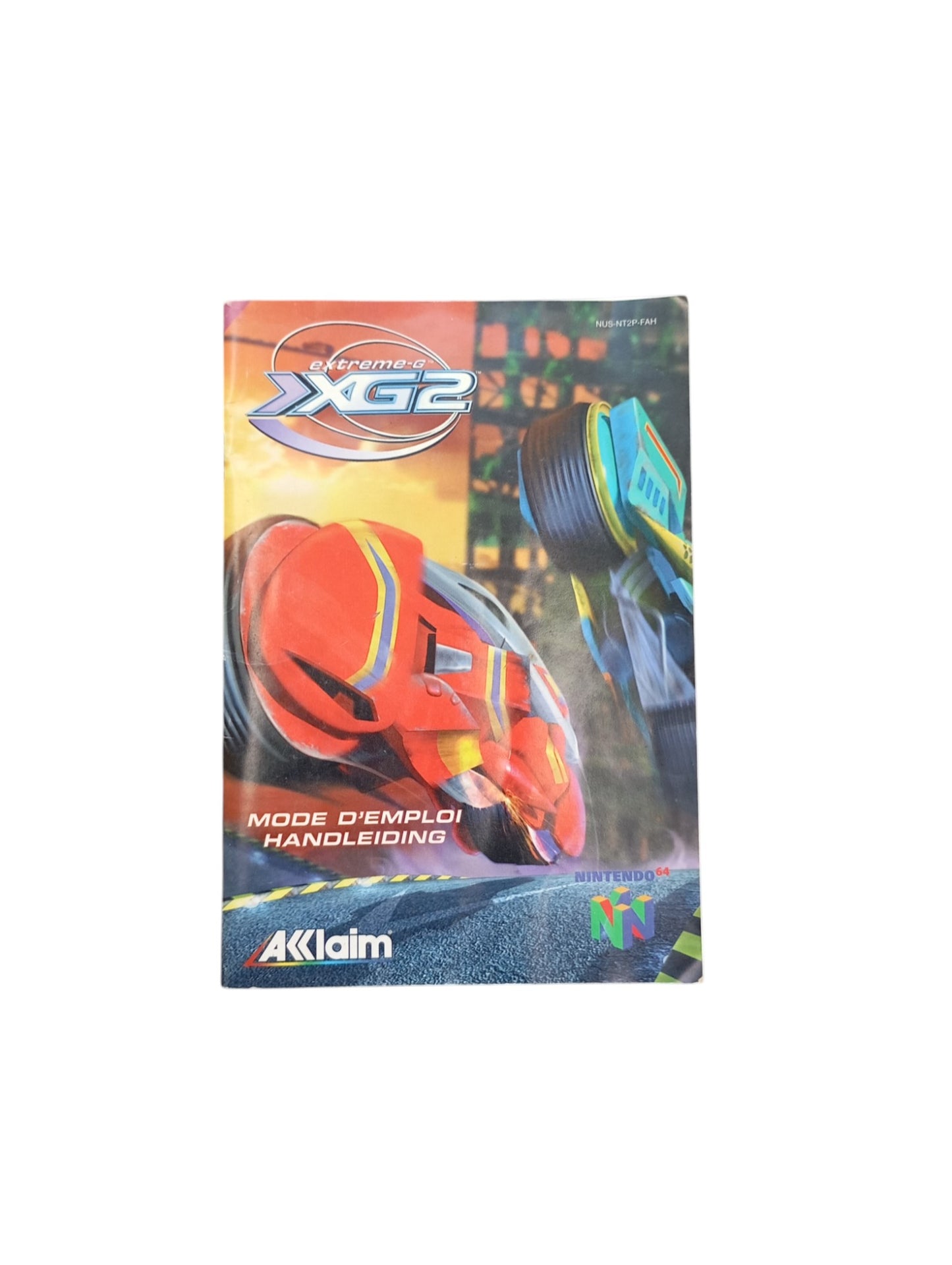 XG2 : Extreme-G en boîte Nintendo 64 (N64)