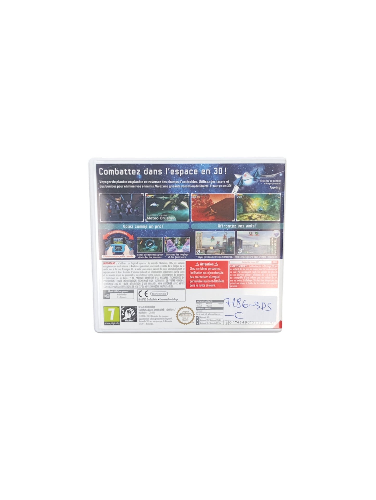 Starfox 3D Nintendo 3DS