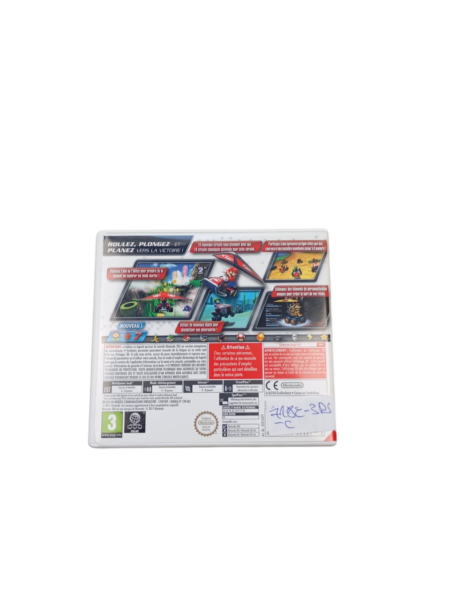 Mario Kart 7 Nintendo 3DS
