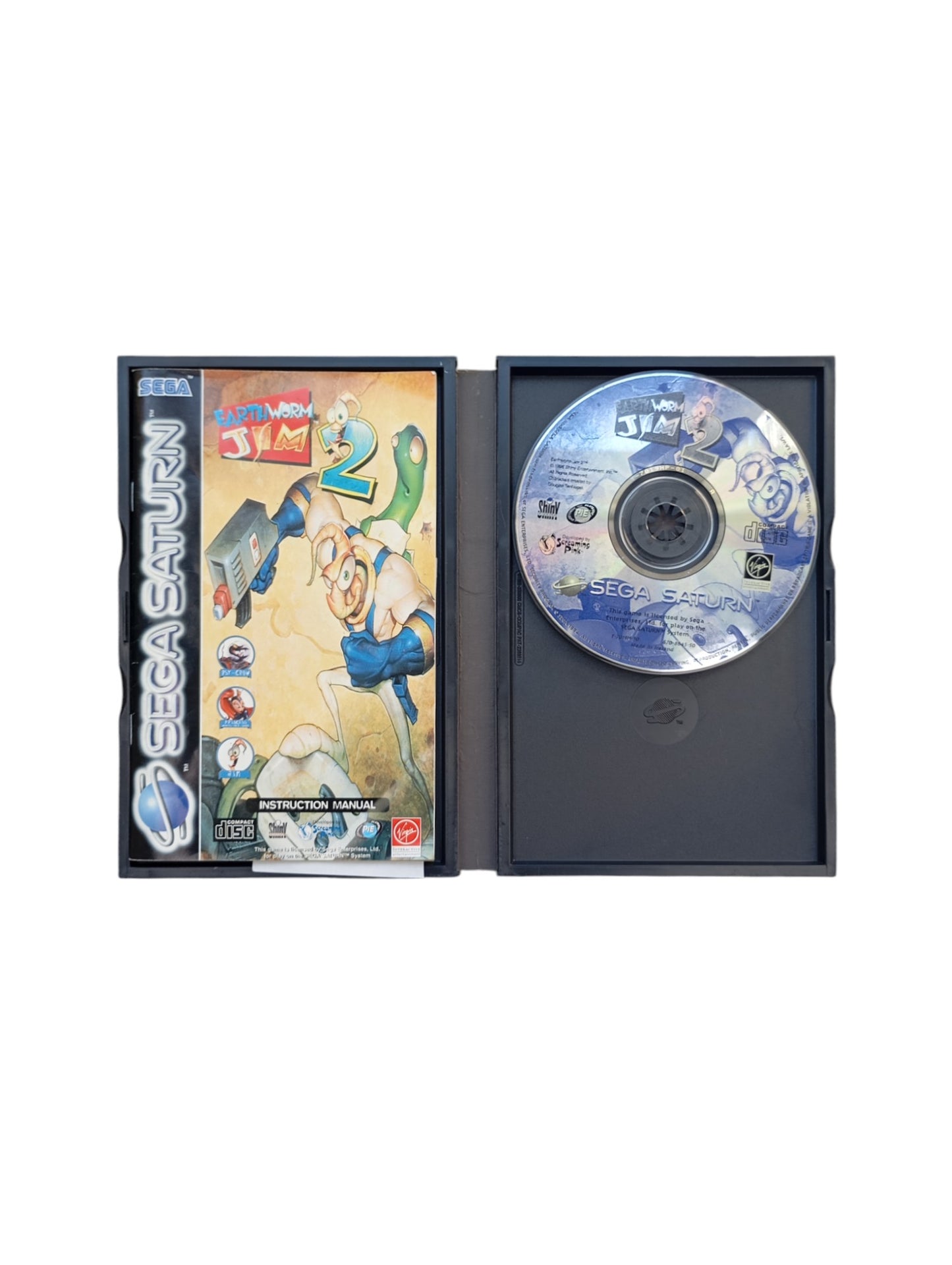 Earthworm Jim 2 Sega Saturn